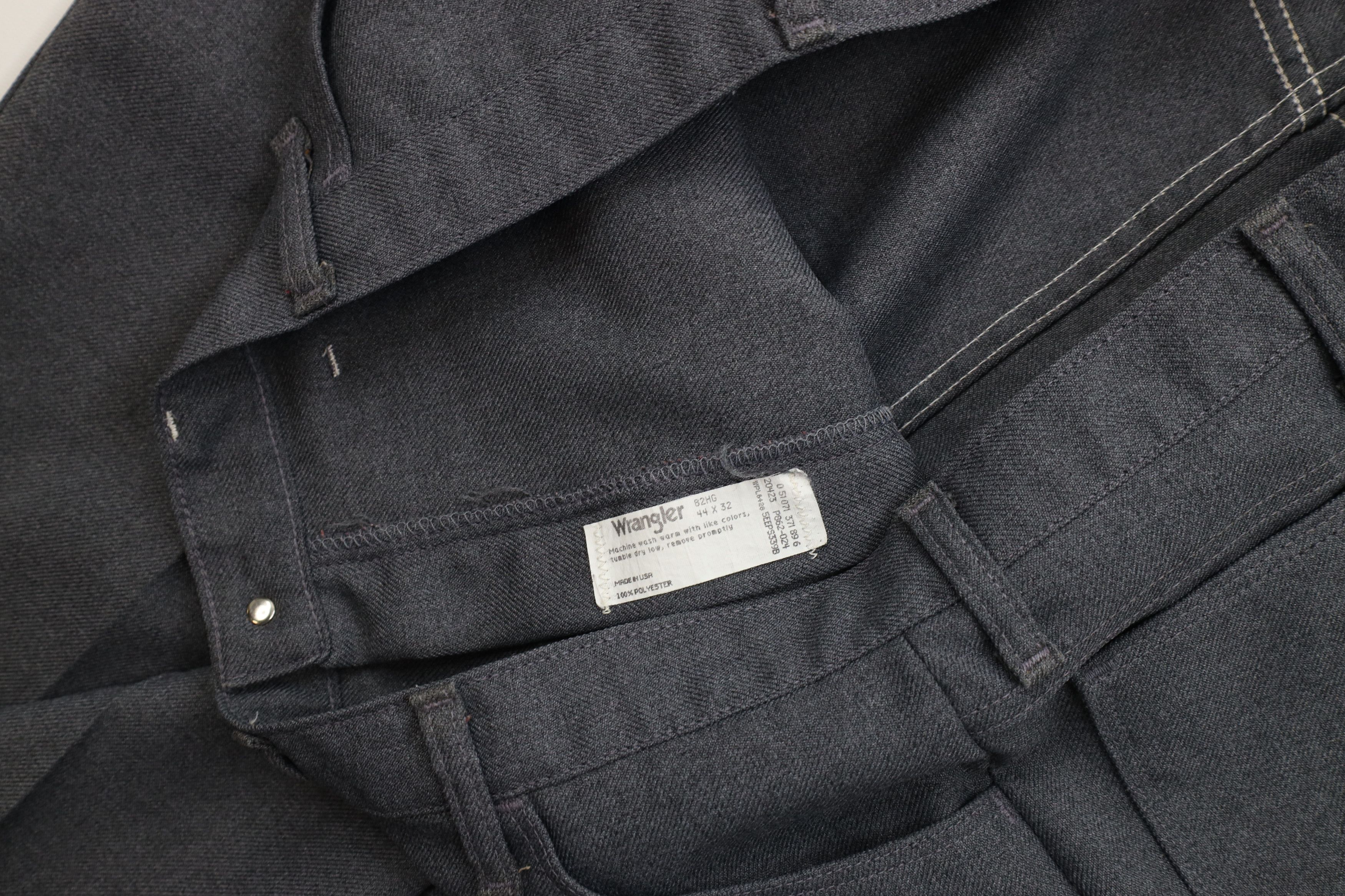 Wrangler Vintage 90s Wrangler Wide Leg Chino Pants Heather Gray USA Size US 44 / EU 60 - 8 Thumbnail