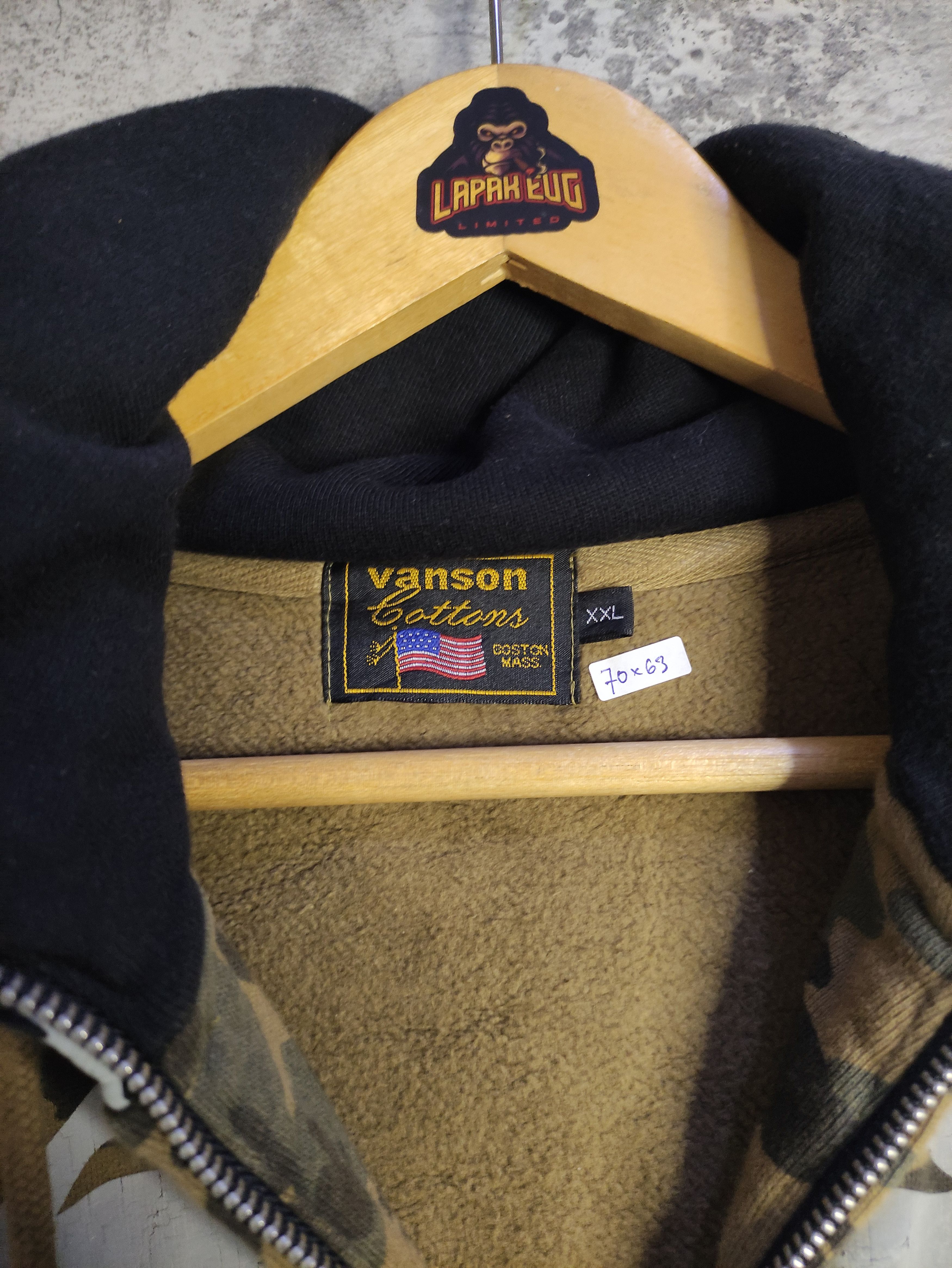 Bones × Vanson Leathers Vintage Rare - Vanson Bones Skeleton Camo Size US XXL / EU 58 / 5 - 13 Thumbnail