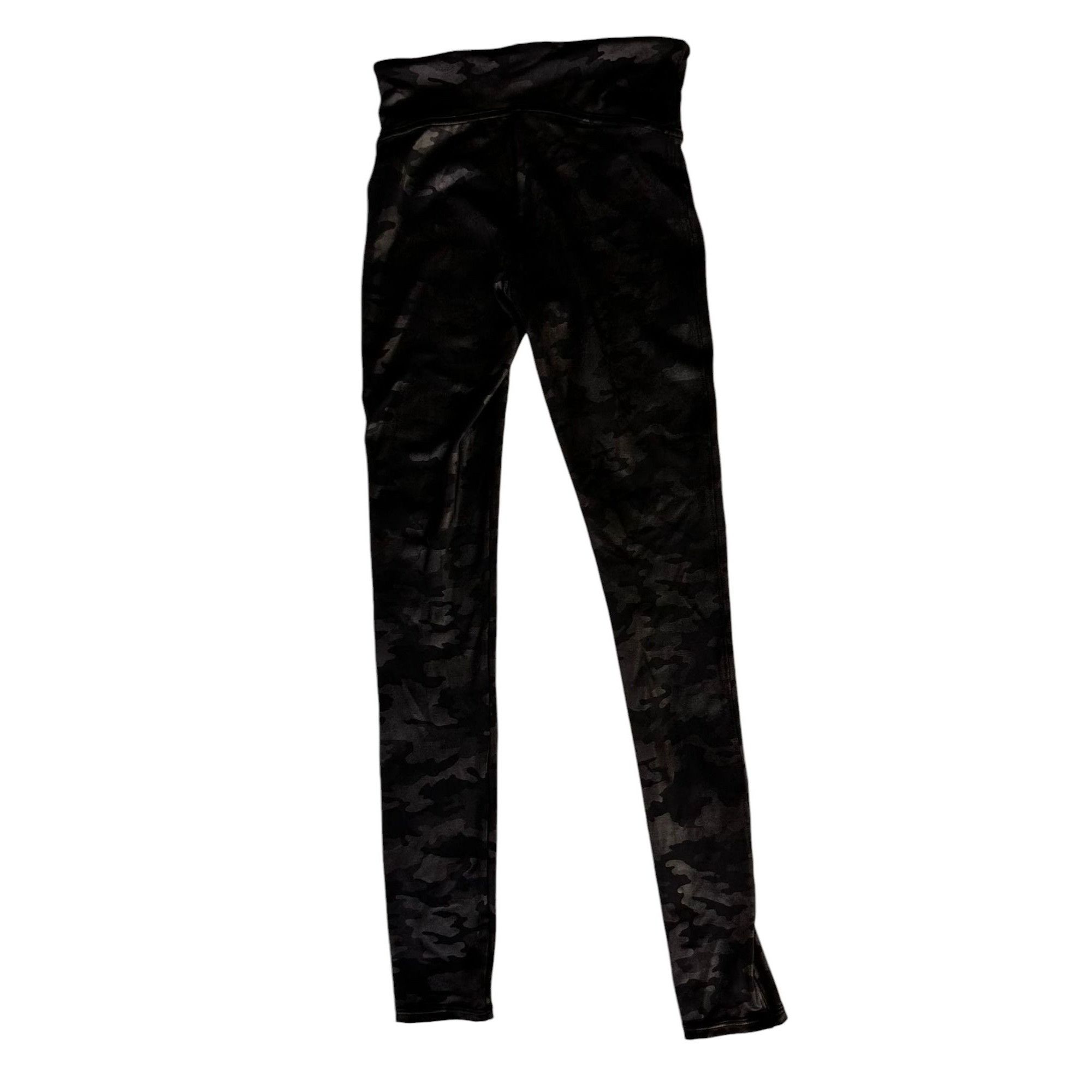 Spanx Spanx Look At Me Now Black Camo Leggings XS Extra Small Size 22" - 8 Thumbnail