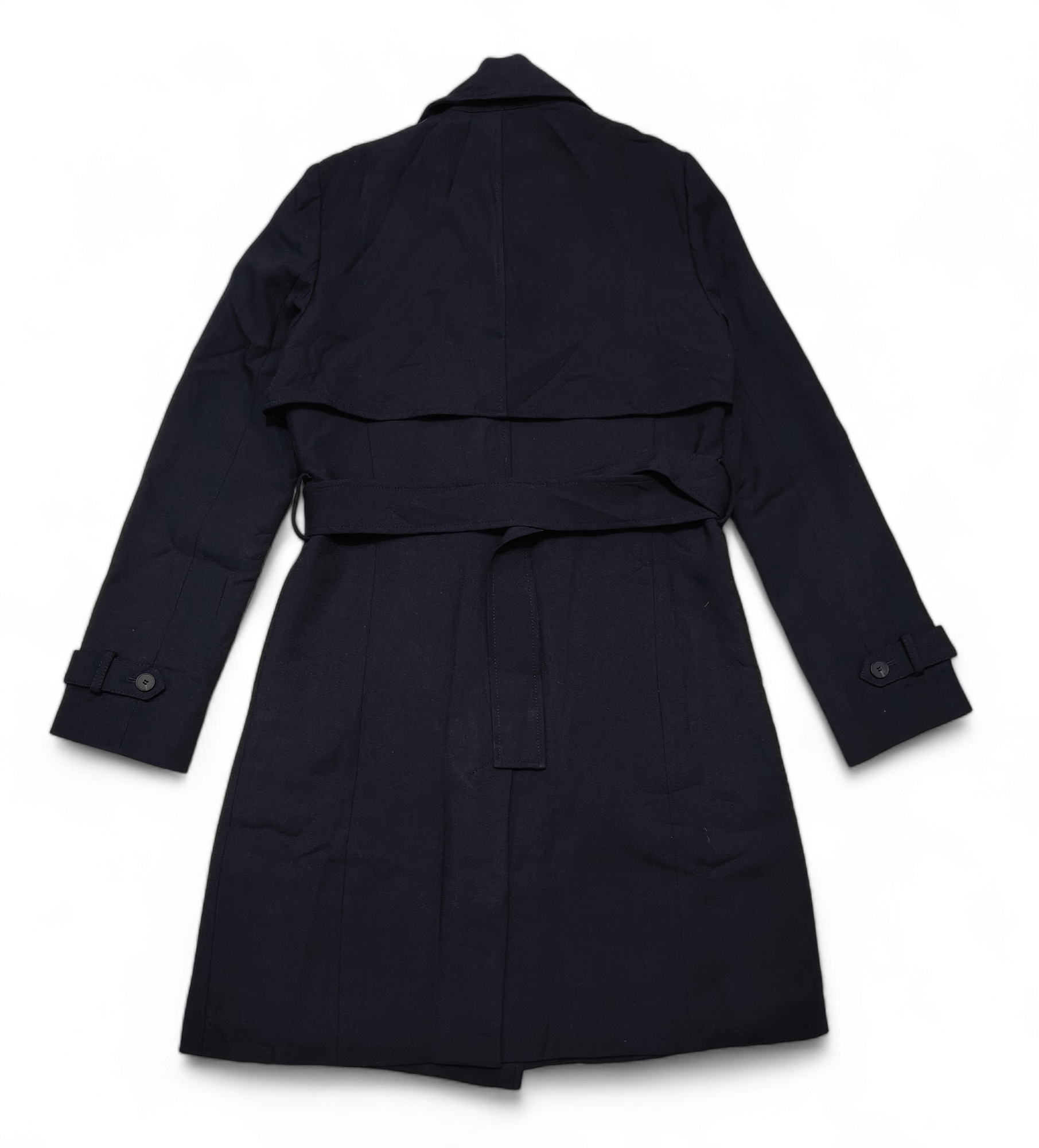 Other LIST Women's Black Trench Coat Size S / US 4 / IT 40 - 3 Thumbnail