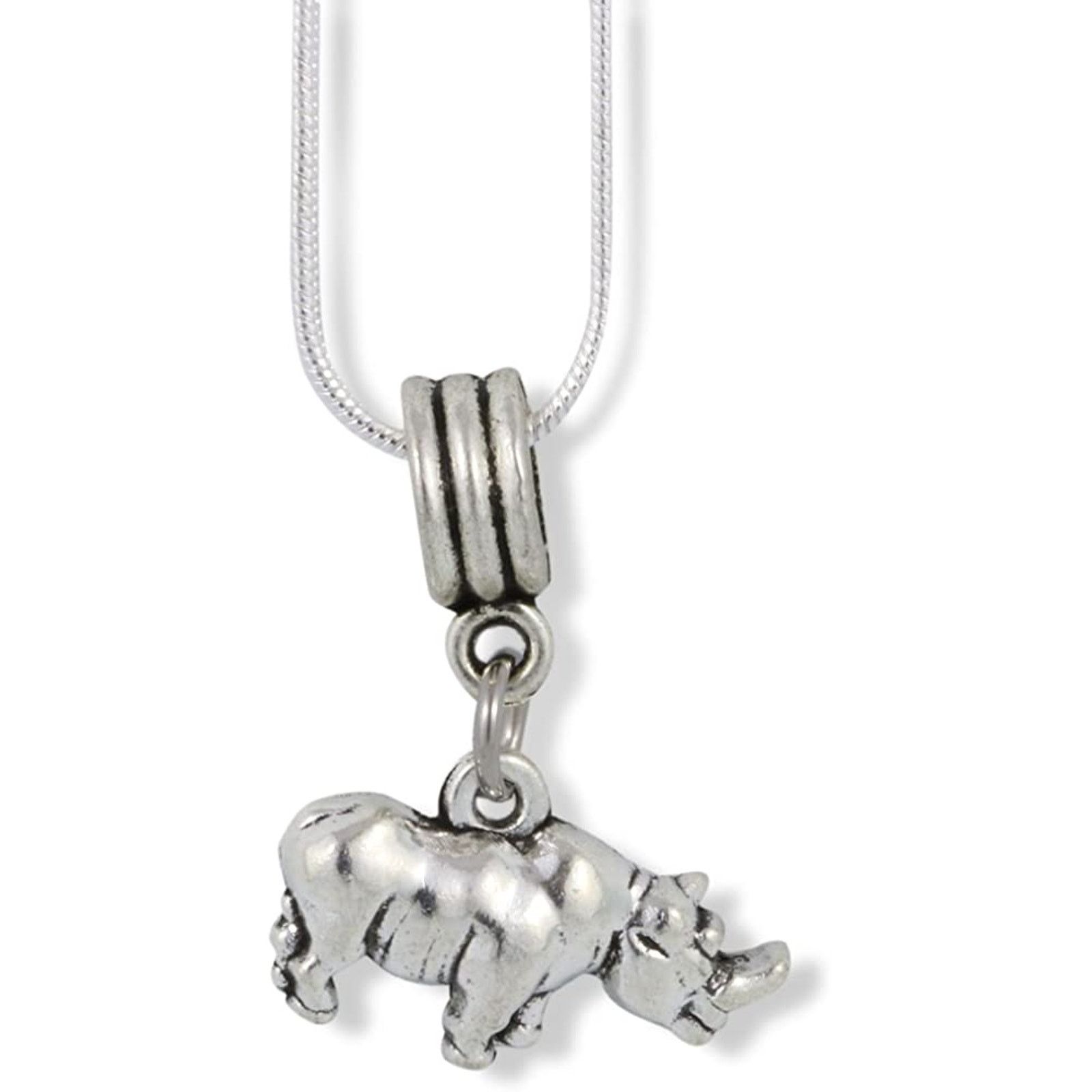 & Other Stories Rhinoceros Charm Rhino Animal Wildlife Necklace Size ONE SIZE - 1 Thumbnail