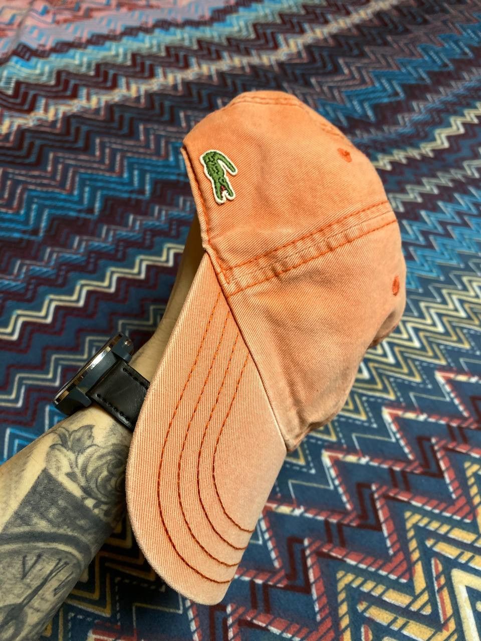 Lacoste × Vintage LACOSTE vintage cap Size ONE SIZE - 6 Thumbnail
