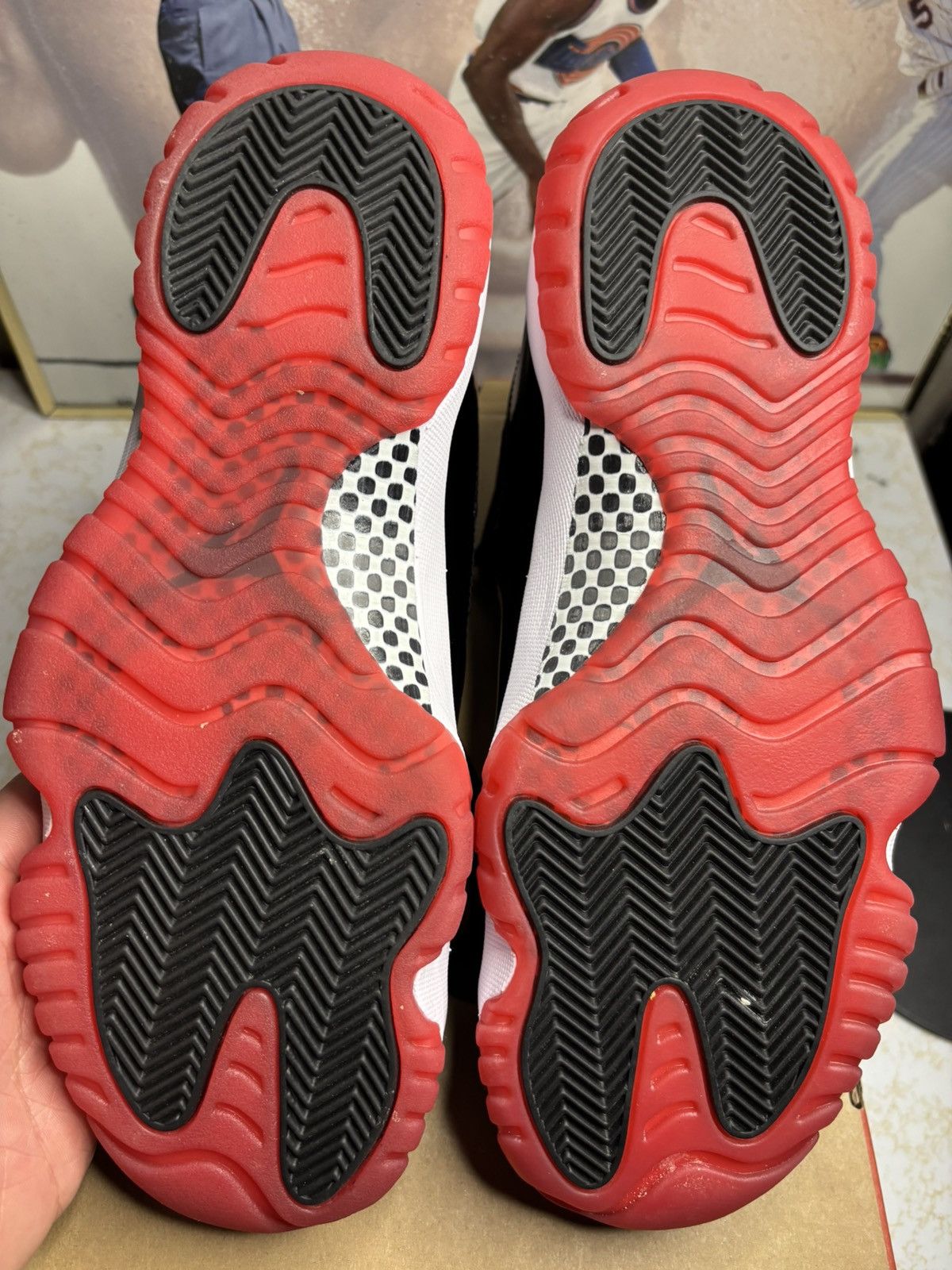Jordan Brand Air Jordan 11 Bred 2019 Size US 10 / EU 43 - 5 Thumbnail