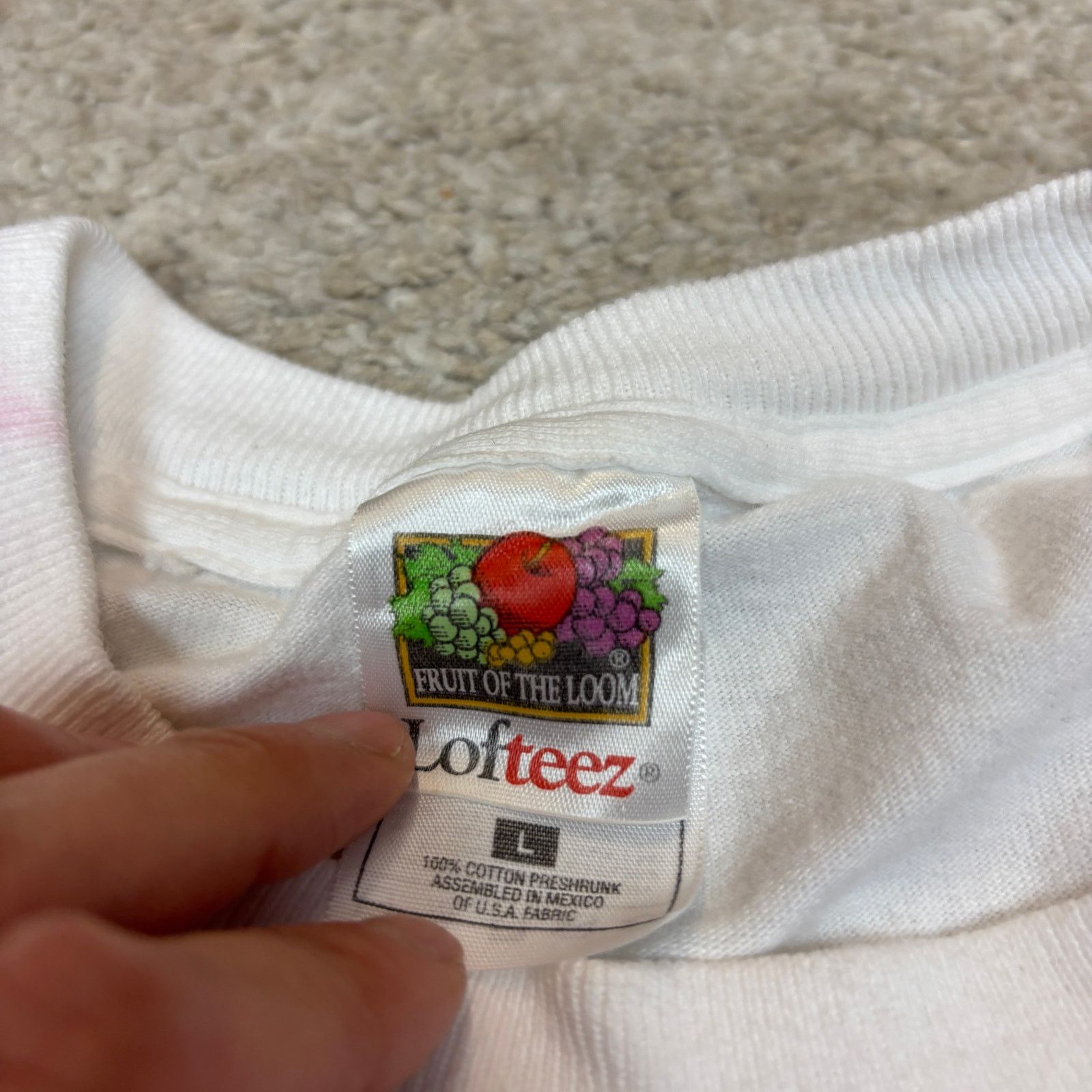 Fruit Of The Loom × Vintage Vintage Y2K Monster.Com Job Board Short Sleeve Shirt Large Size US L / EU 52-54 / 3 - 5 Thumbnail