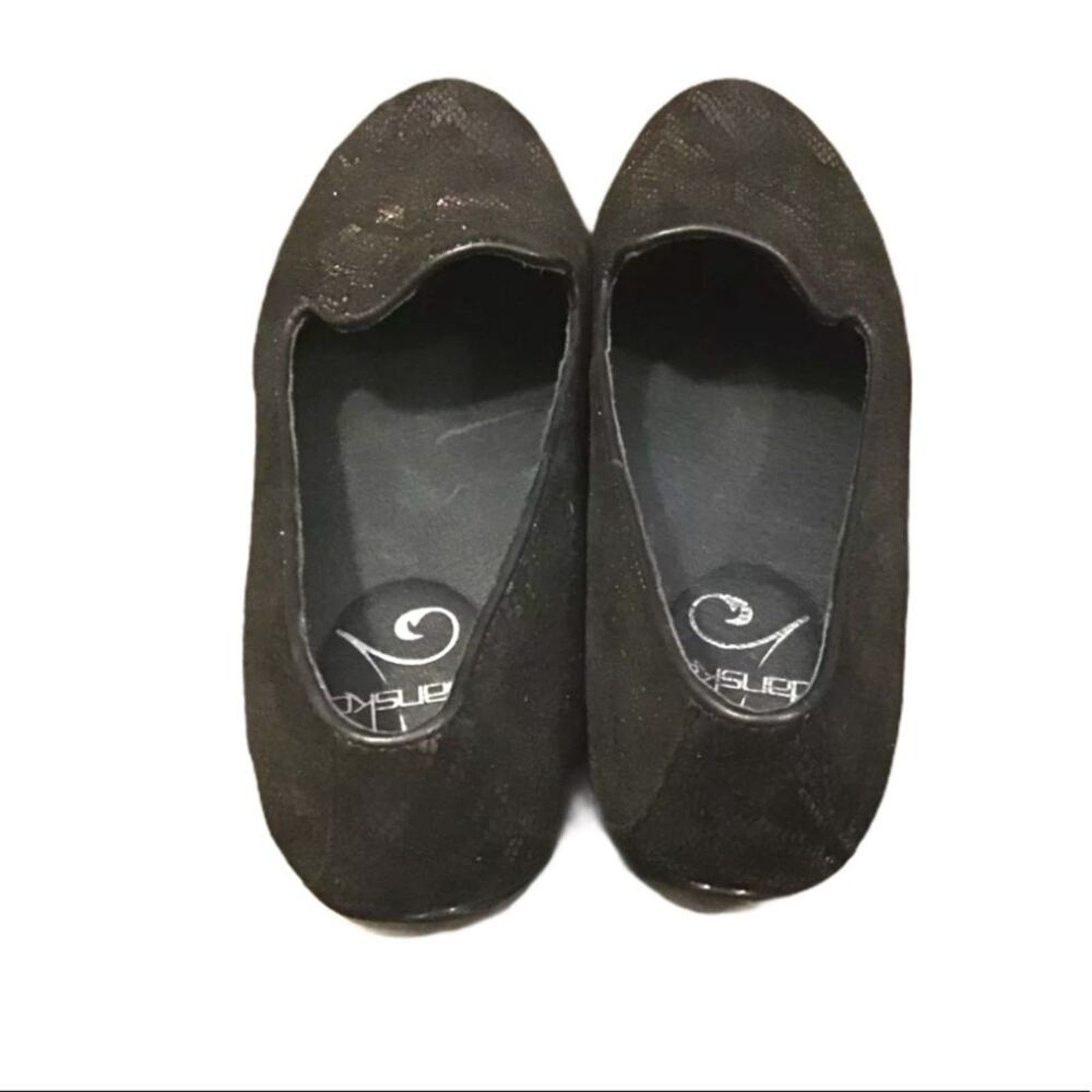 Dansko Dansko Snake Gold Black Slip On Comfort Shoes Size US 6.5 / IT 36.5 - 5 Thumbnail