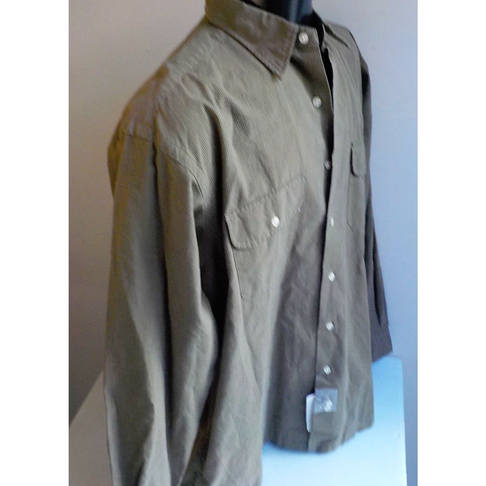 Polo Ralph Lauren VINTAGE Polo Ralph Lauren Hulton LS Shirt Men L Checkered 100% Cotton Beige/Black NWT Size US L / EU 52-54 / 3 - 4 Thumbnail