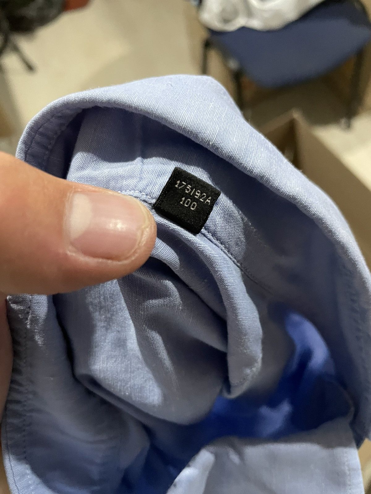 Z Zegna Z Zegna Blue Short sleeves shirt size 40 15 3/4 Size US M / EU 48-50 / 2 - 13 Thumbnail