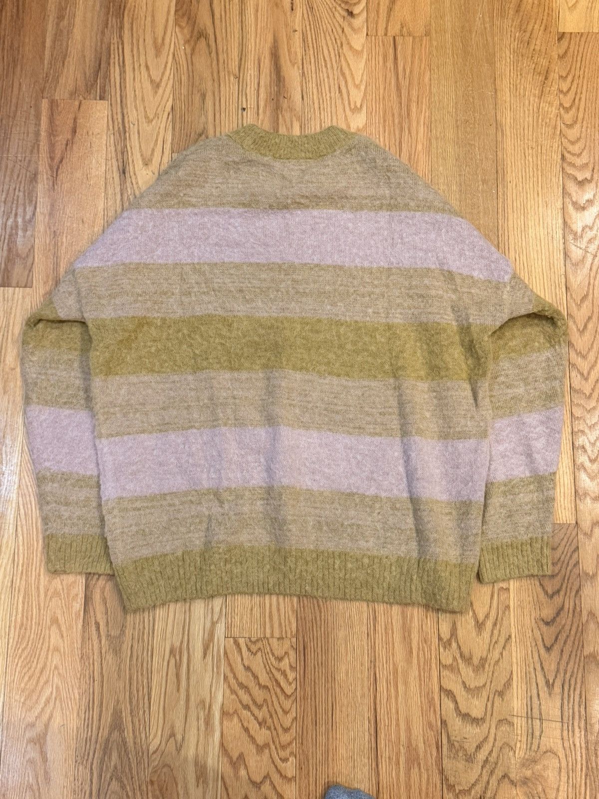 Madewell Striped Mohair Sweater Size US XL / EU 56 / 4 - 2 Thumbnail