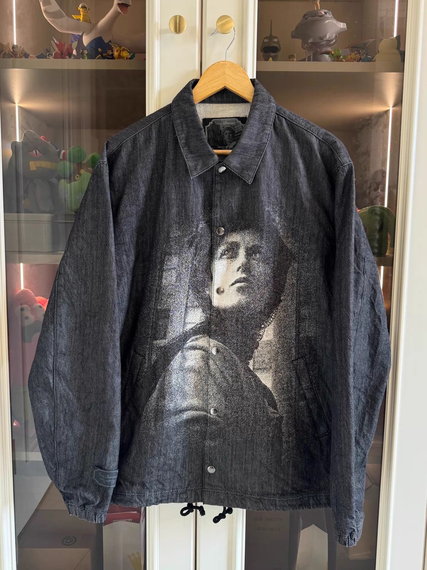 Undercover Undercover 20SS Cindy Sherman Jacquard Denim Coach Jkt SZ5 Size US XXL / EU 58 / 5 - 1 Thumbnail