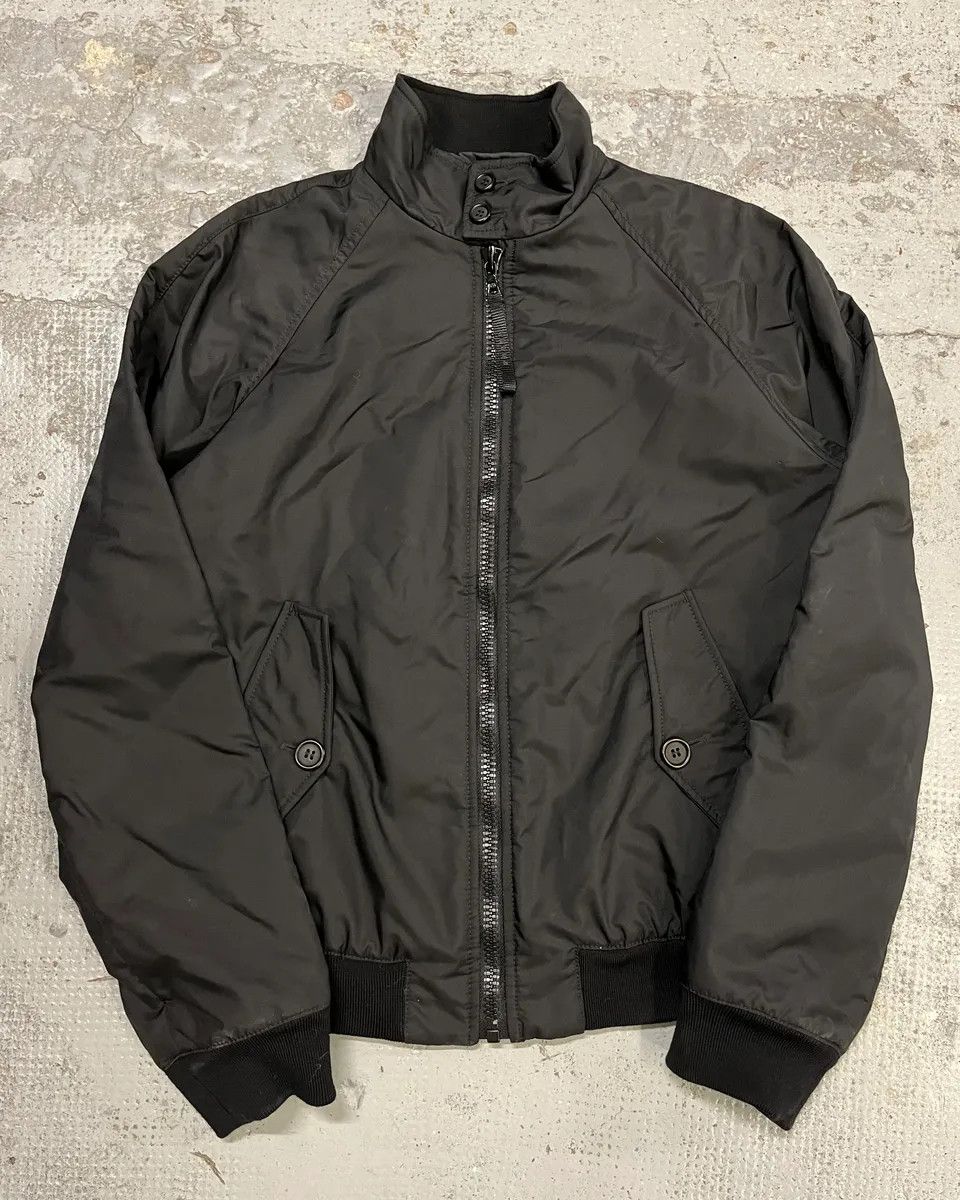 Prada AW2007 Prada Black Linea Rossa Light Nylon Bomber Jacket Size US M / EU 48-50 / 2 - 5 Thumbnail