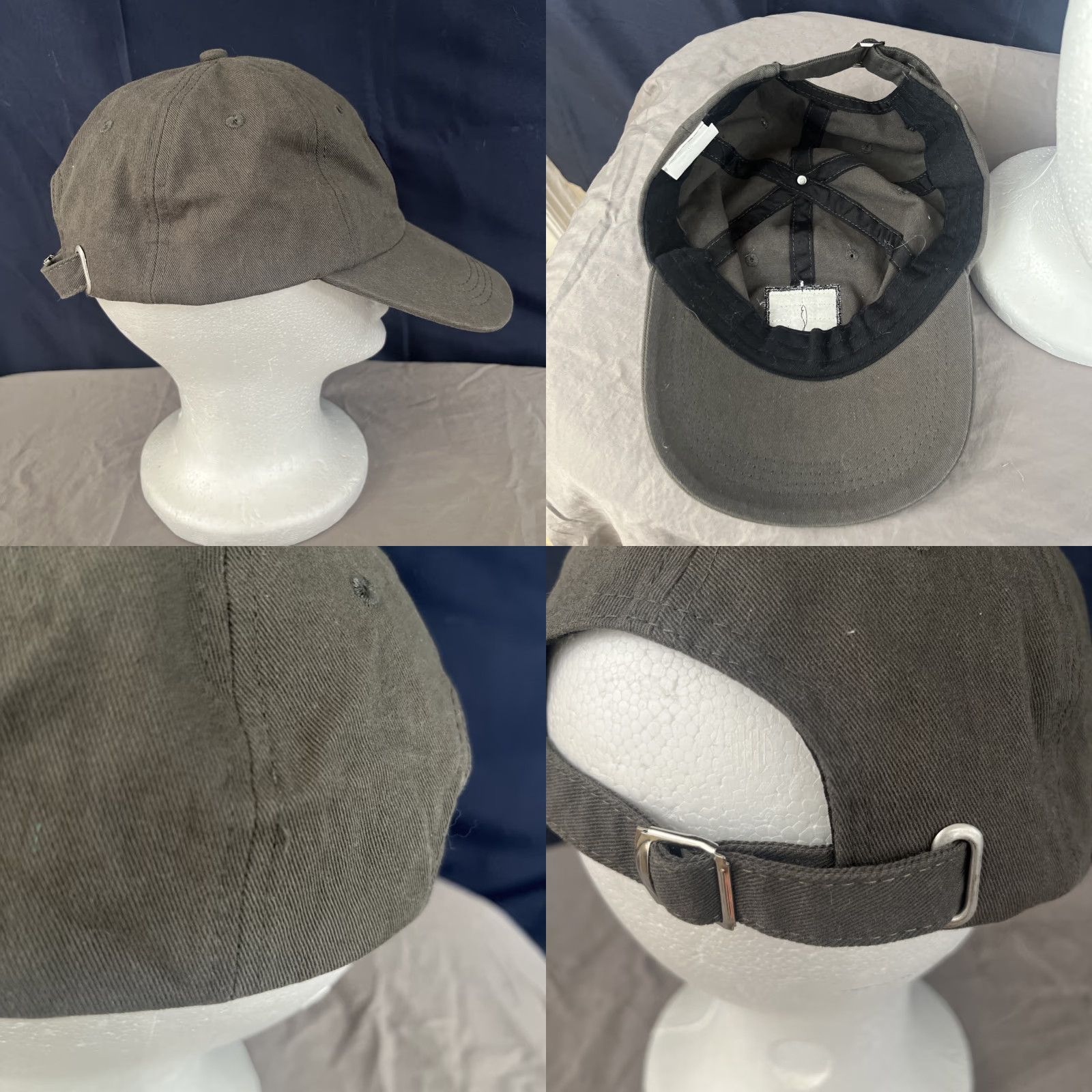 Logo 7 Lifeway Baseball Cap Gray Black Adjustable Tuck Strap Patch Logo Unisex Adults One Size Men's/Women's Size ONE SIZE - 8 Thumbnail