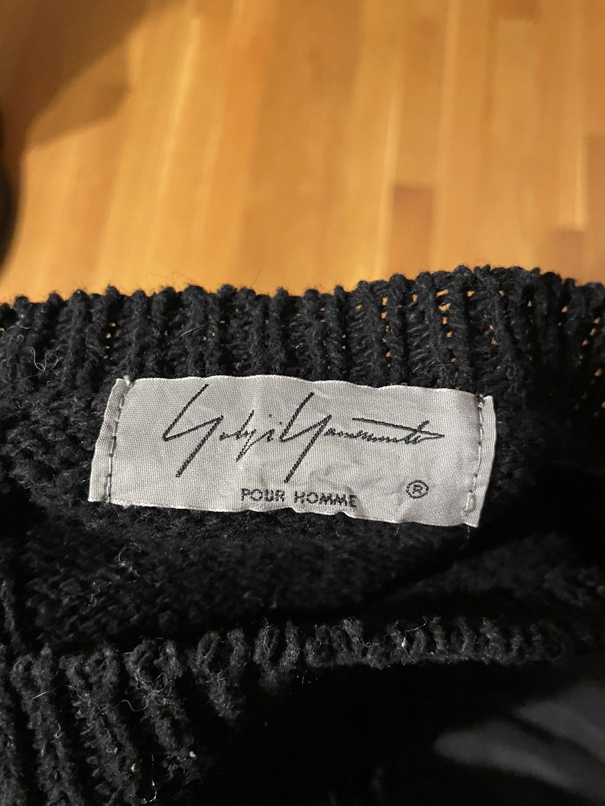 Yohji Yamamoto Yohji Yamamoto grandma knit sweater with whale design Size US L / EU 52-54 / 3 - 3 Thumbnail