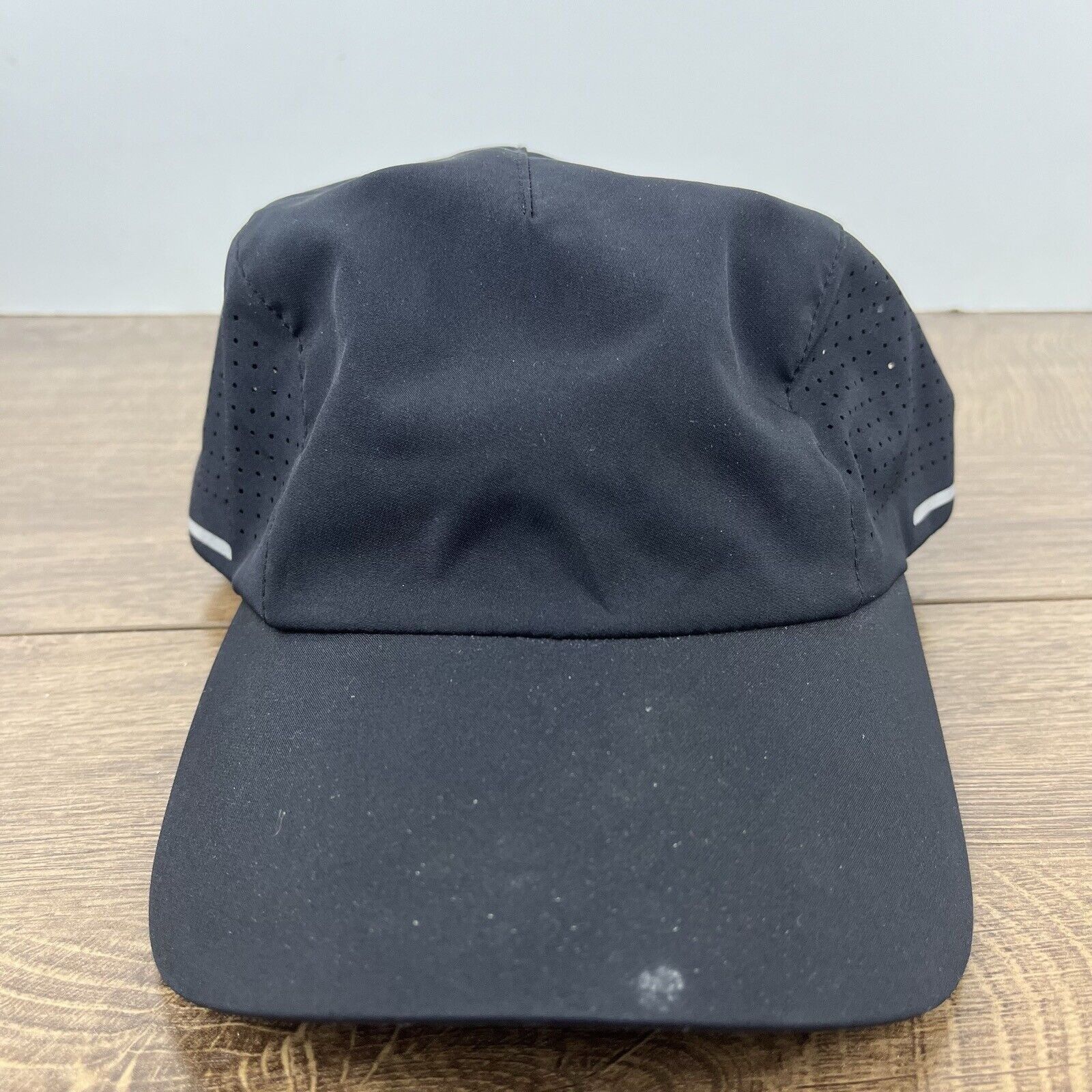 Other Black Athletic Hat Running Hat Black Cap Hat Adjustable Hat Size ONE SIZE - 5 Thumbnail