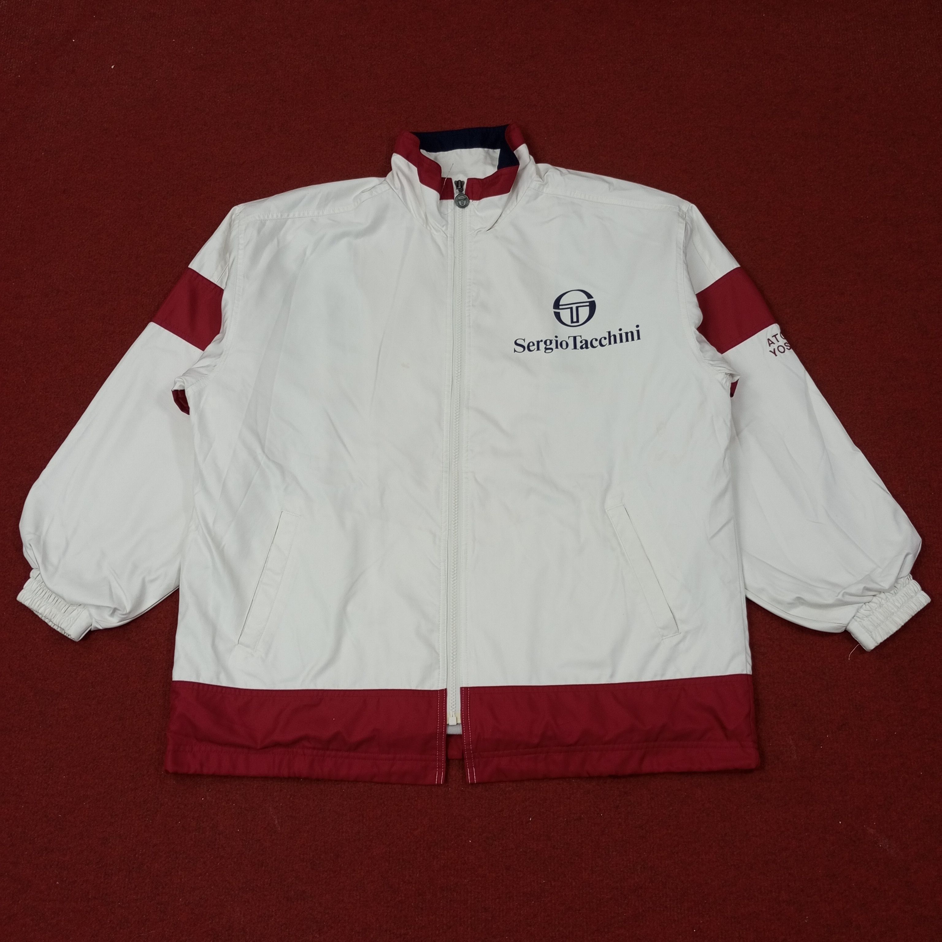 Sergio Tacchini Sergio Tacchini Logo Design Jacket c224n10 Size US L / EU 52-54 / 3 - 1 Thumbnail