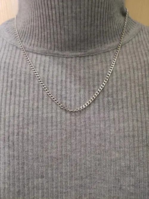 The Men's Store Titanium steel Necklace Chain Size ONE SIZE - 2 Thumbnail