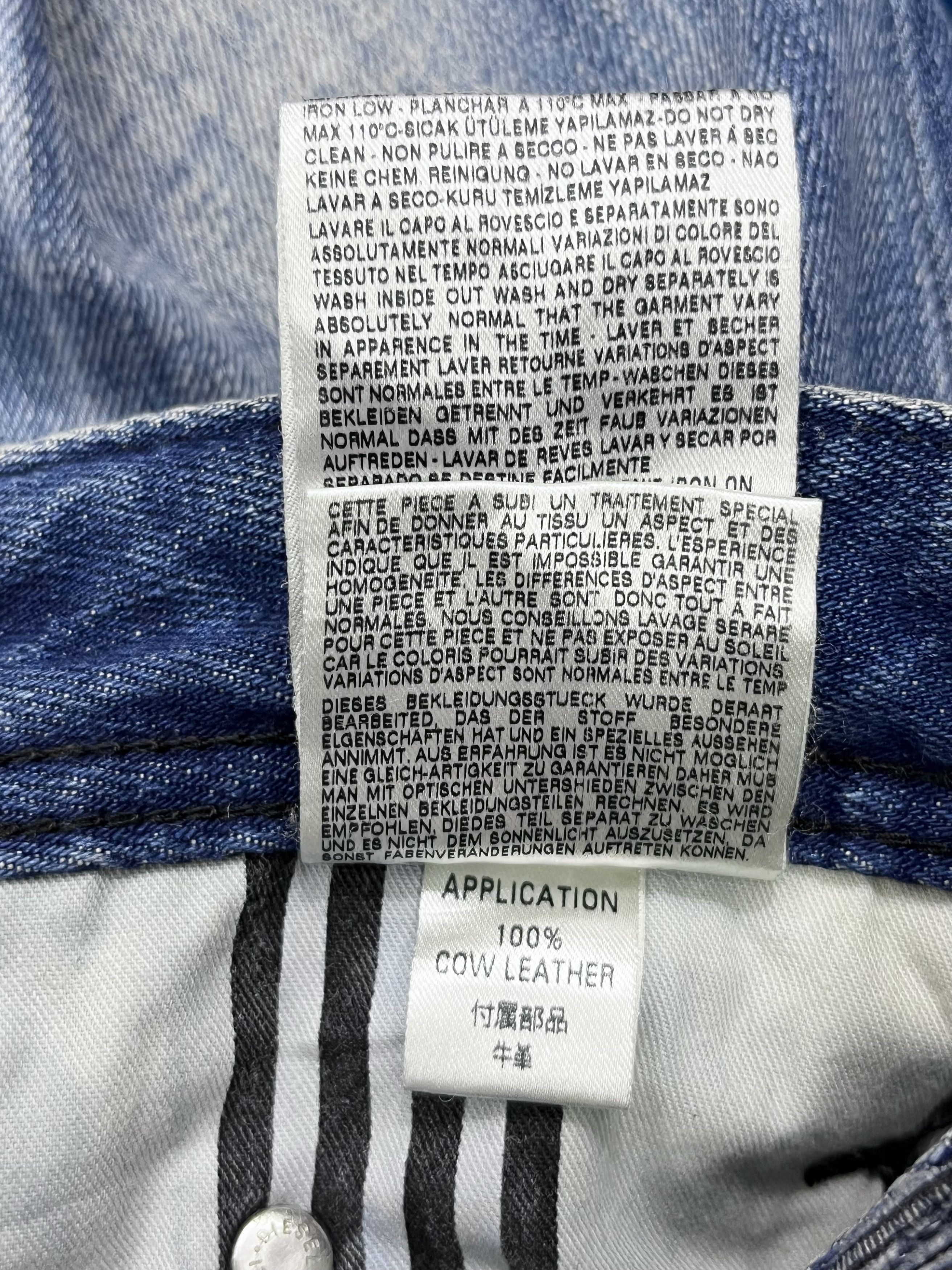Diesel FYE🔥DIESEL REYHAN ACID WASH Distressed Denim FLARE Jeans Size US 30 / EU 46 - 19 Thumbnail