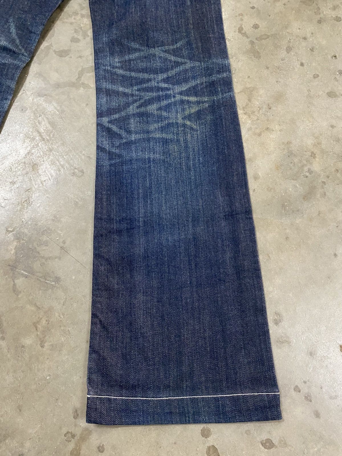 Hysteric Glamour × If Six Was Nine × Tornado Mart Flare Jeans Japan Queen's Low Wide Leg Jeans @269 Size US 28 / EU 44 - 3 Thumbnail