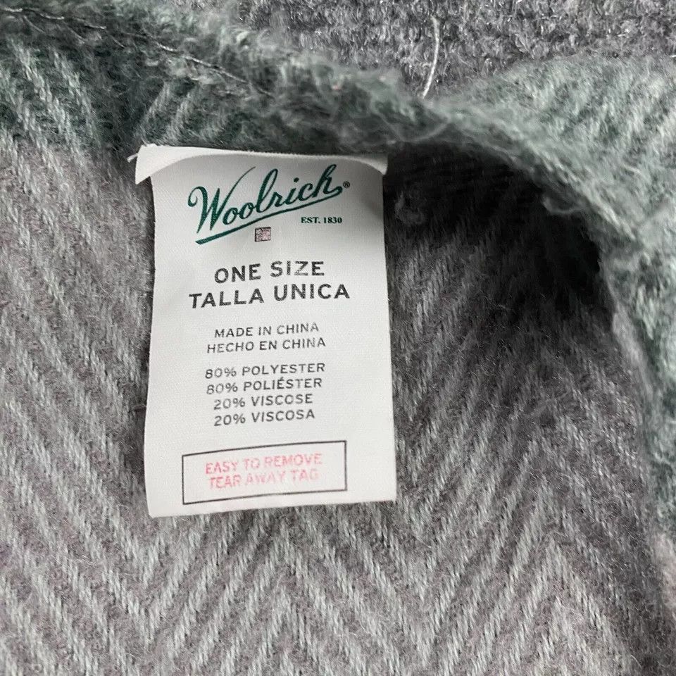 Other Woolrich Poncho Women's One Size Window Pane Cardigan Soft Size ONE SIZE - 3 Thumbnail