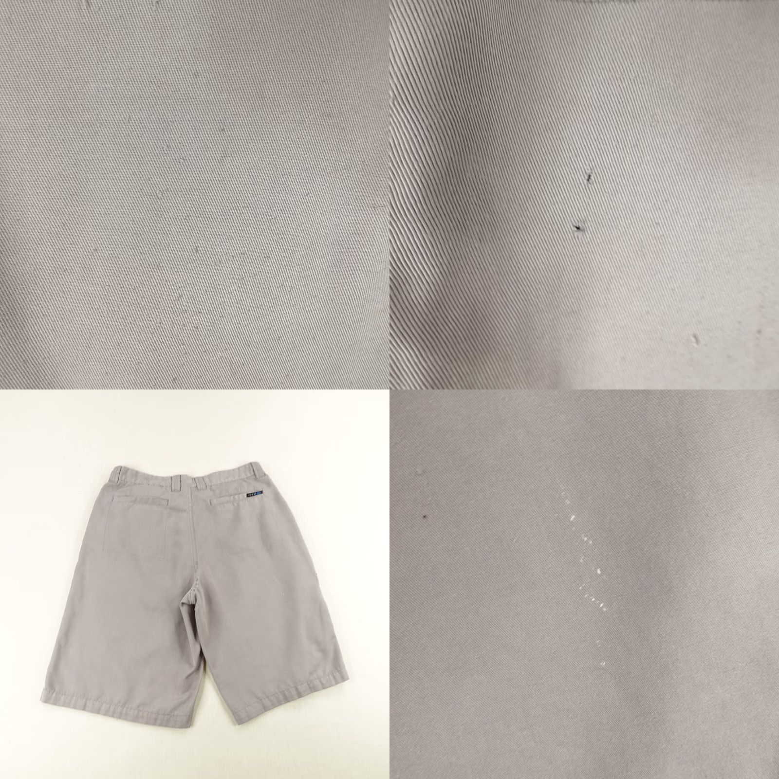 Vans VANS Vintage Shorts Mens 34 Gray Baggy Chino Skater Skateboarding Grunge Y2K Size US 35 - 8 Thumbnail