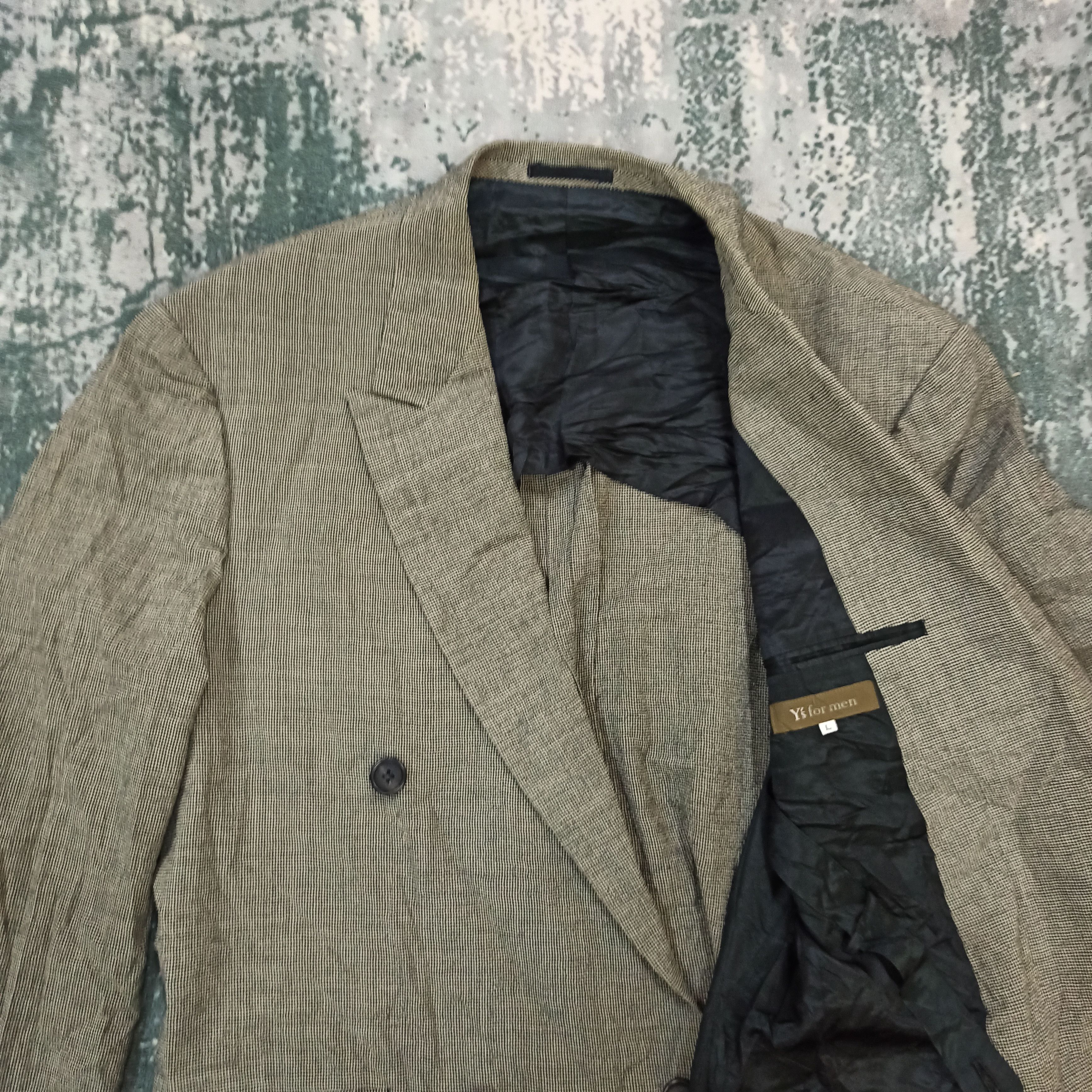 Y's for Men Vintage Y’s For Men Linen Blazer Coat Jacket Size US L / EU 52-54 / 3 - 2 Thumbnail
