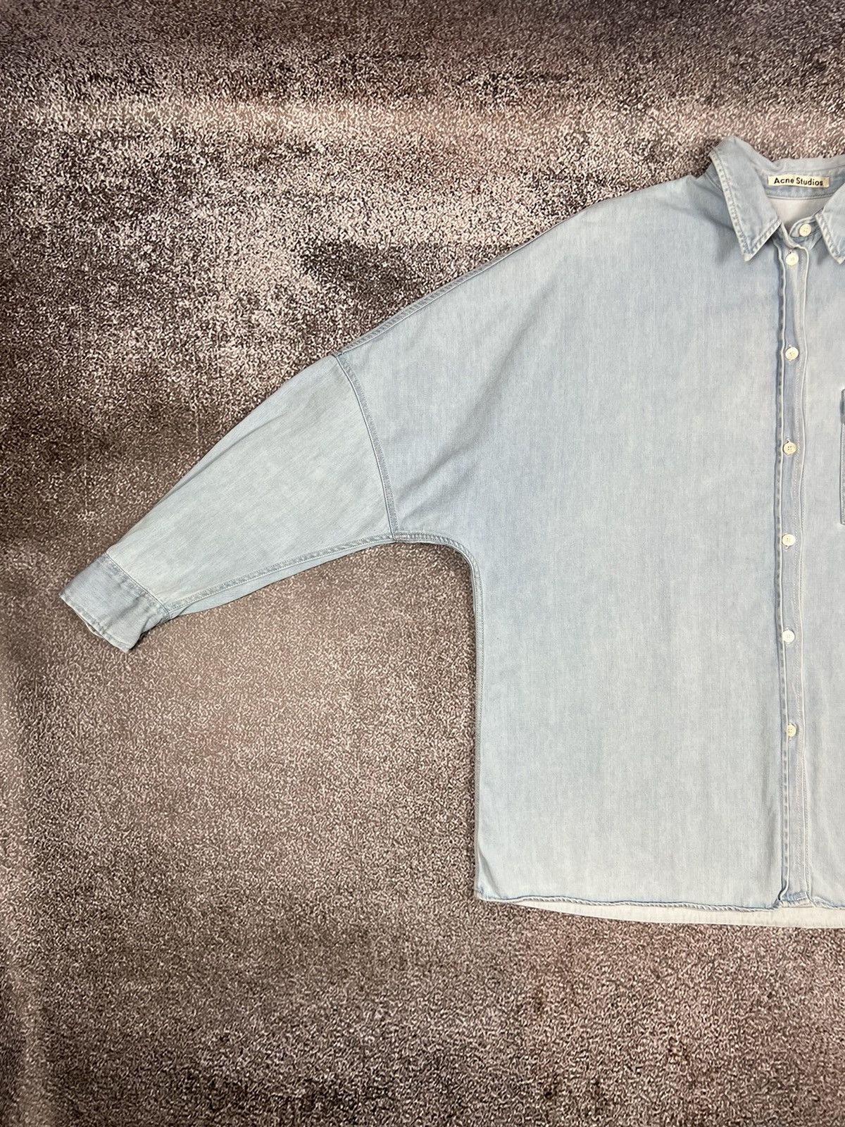 Acne Studios Acne Studios Jetson oversized denim shirt Size S / US 4 / IT 40 - 9 Thumbnail