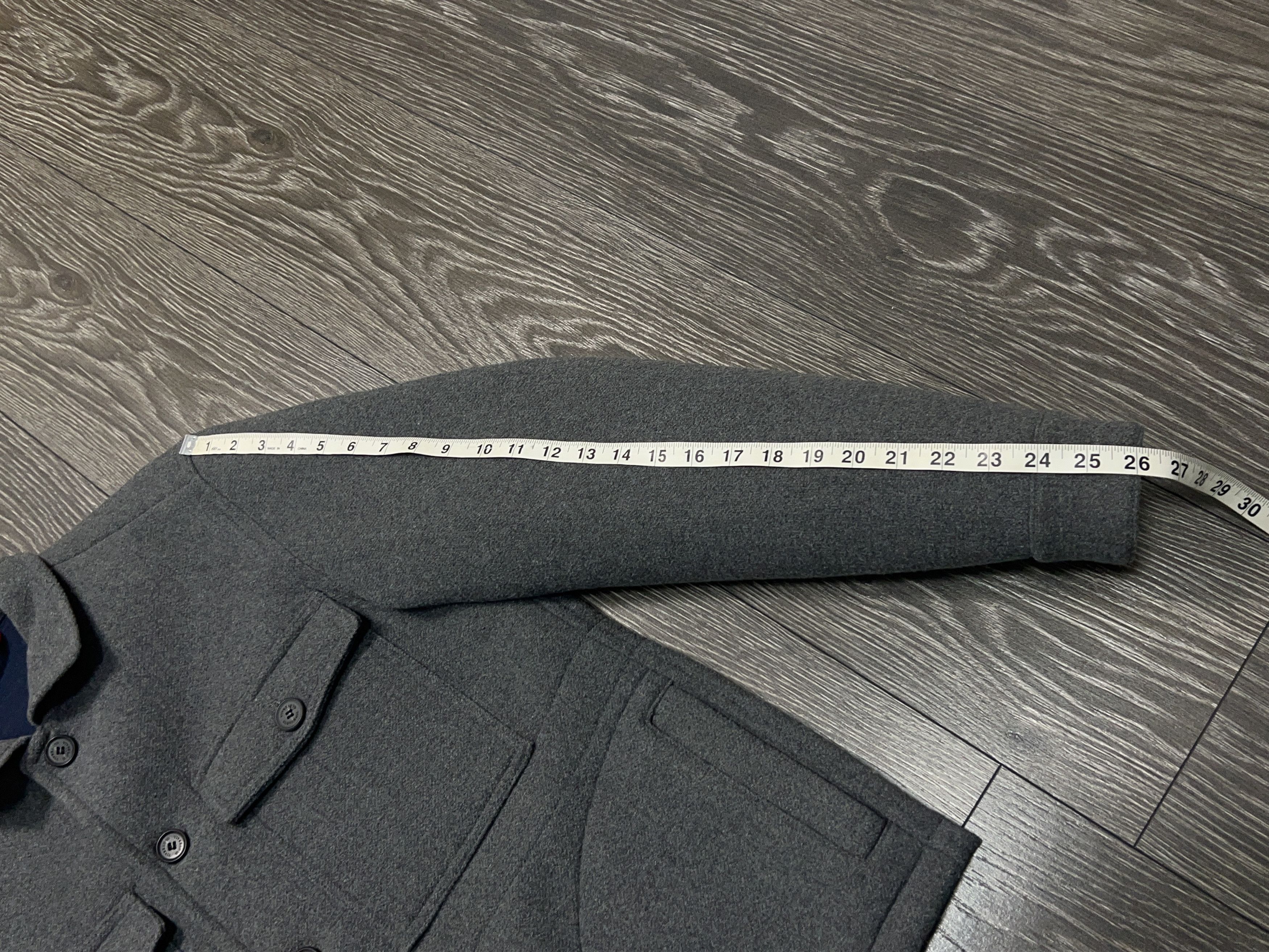 Gloverall x John Lewis Workwear Style Jacket Gray Multipocket Blazer Size US L / EU 52-54 / 3 - 15 Thumbnail