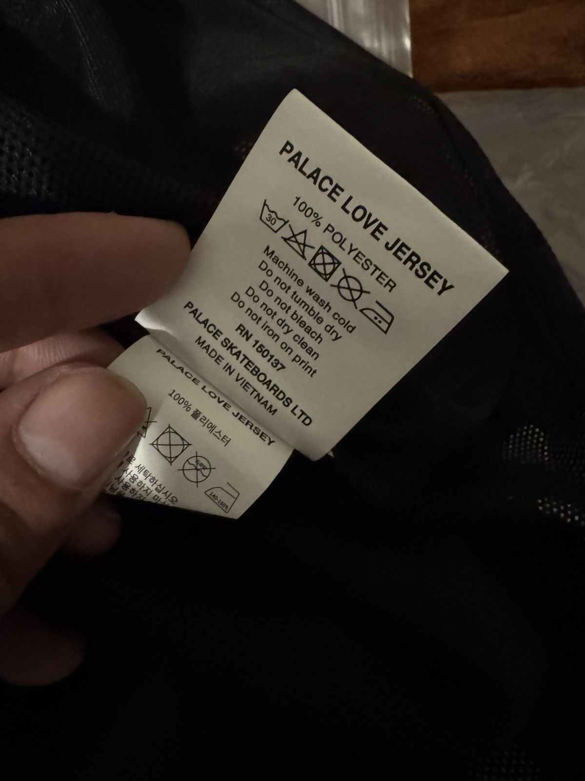 Palace New Large Palace Skateboards Love LA 90069 Black Jersey Size US L / EU 52-54 / 3 - 10 Thumbnail