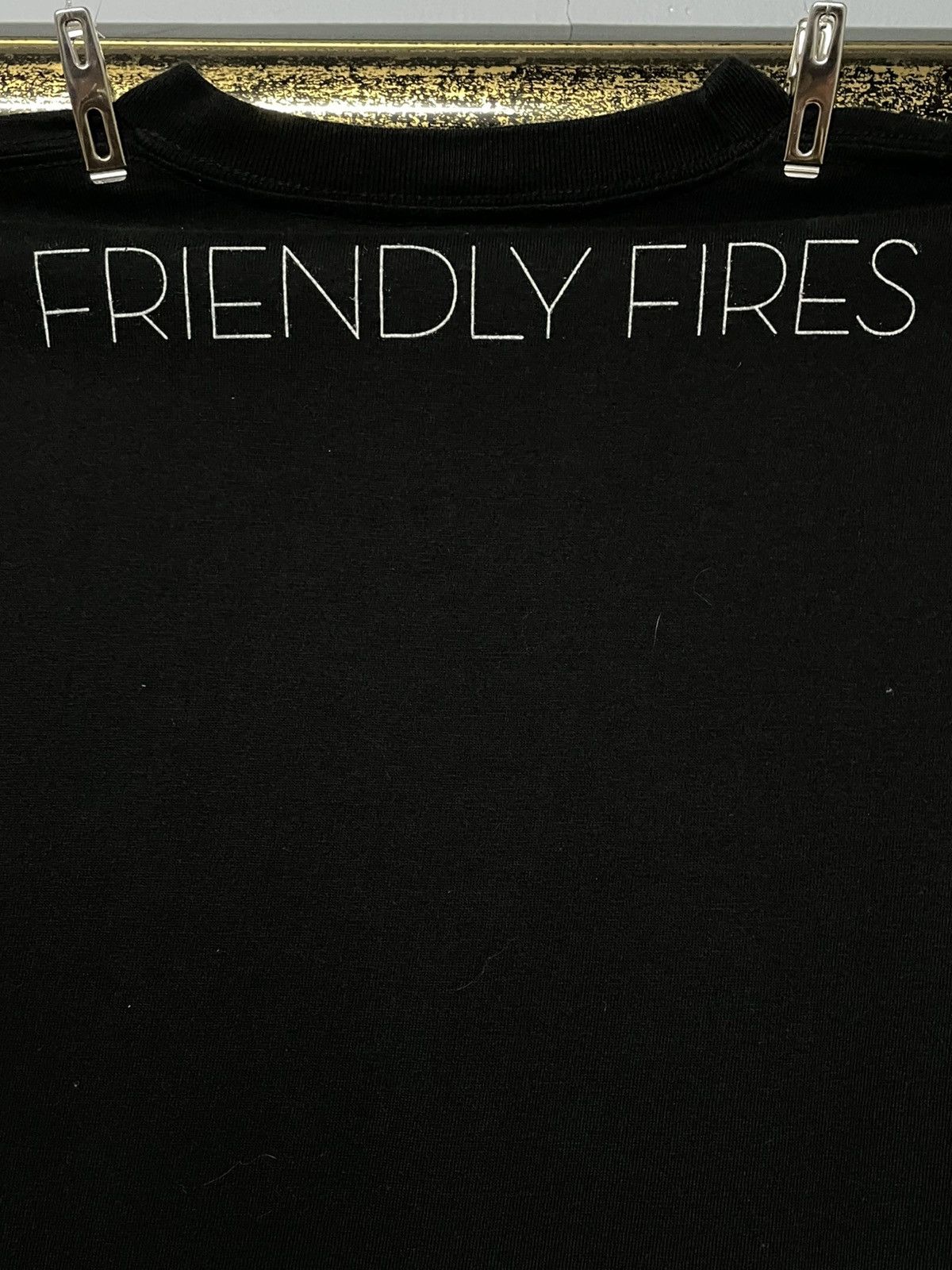 Band Tees Vintage Original Friendly Fires Skeleton Indie Rock Band Size US M / EU 48-50 / 2 - 8 Thumbnail