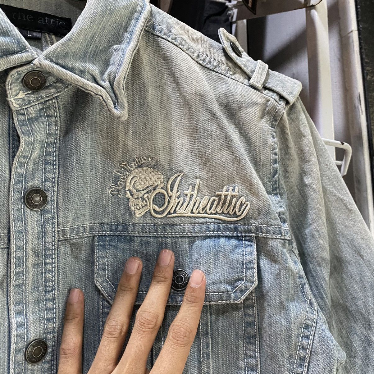 In The Attic In The Attic dirty denim shirt Size US M / EU 48-50 / 2 - 7 Thumbnail