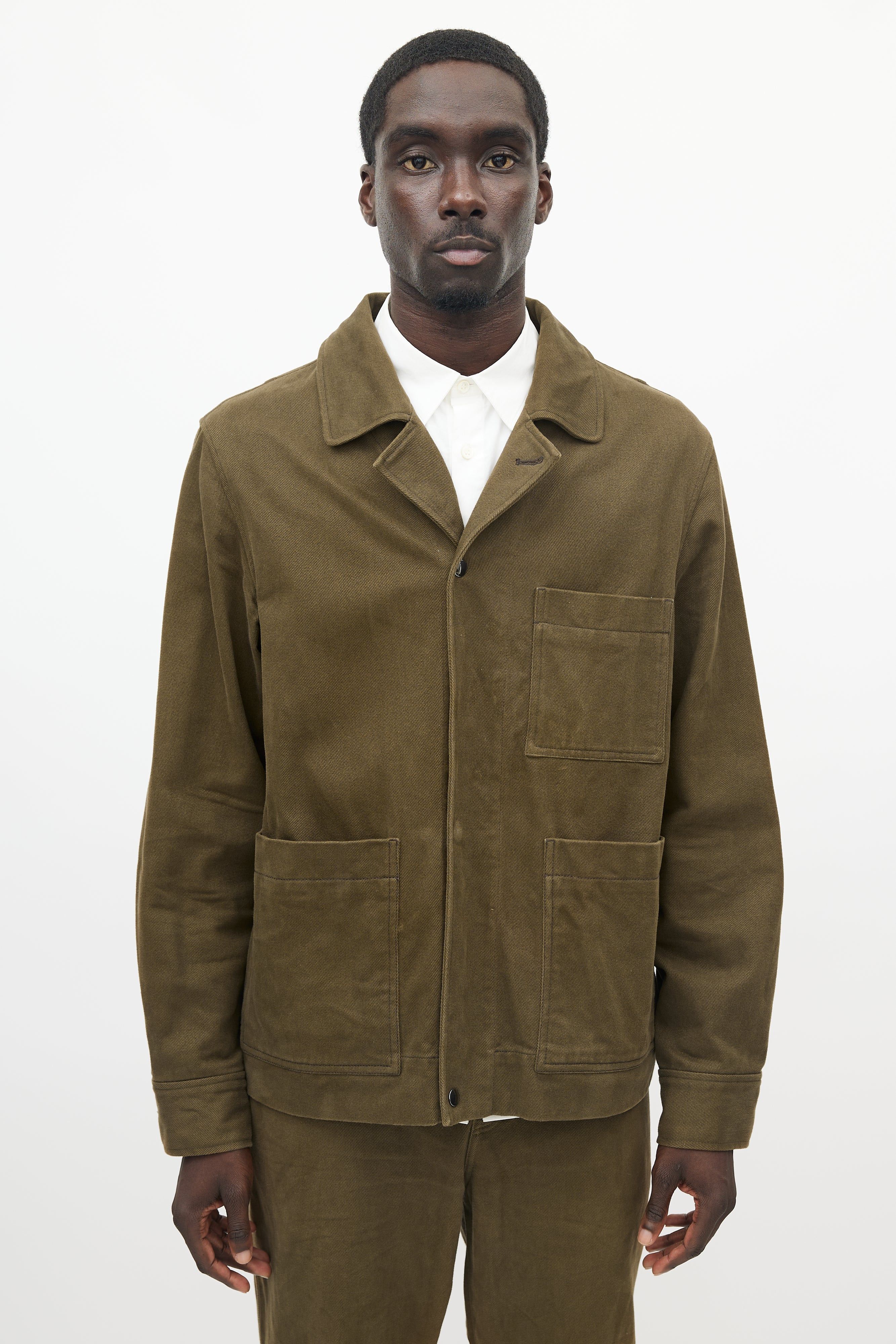 Acne Studios Acne Studios Chore Twill Jacket in brown Size US M / EU 48-50 / 2 - 3 Thumbnail