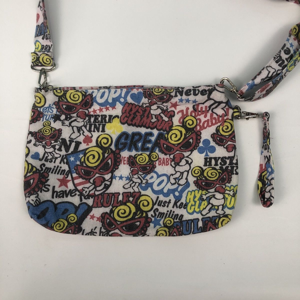 Hysteric Glamour HYSTERIC MINI FULL PRINTED CLUTCH CROSSBODY SLING BAG Size ONE SIZE - 2 Thumbnail