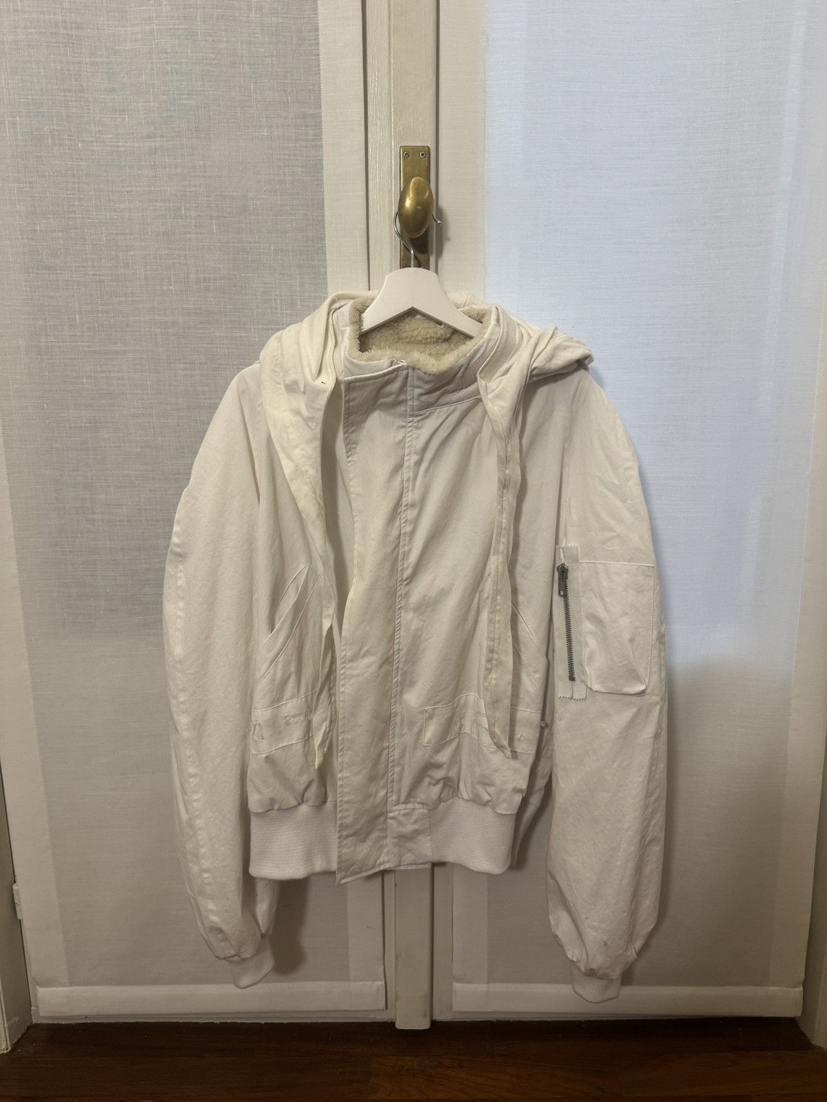 ALEXANDER DIGENOVA White Hooded Lakota Jacket Size US S / EU 44-46 / 1 - 2 Thumbnail
