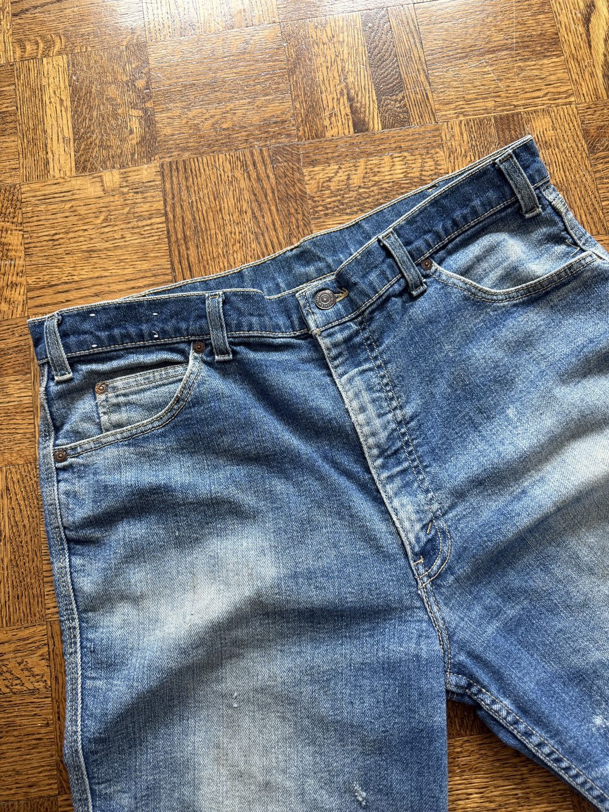 Levi's Vintage 70s Levi's Flared Movin' On Denim Jeans Size US 36 / EU 52 - 14 Thumbnail