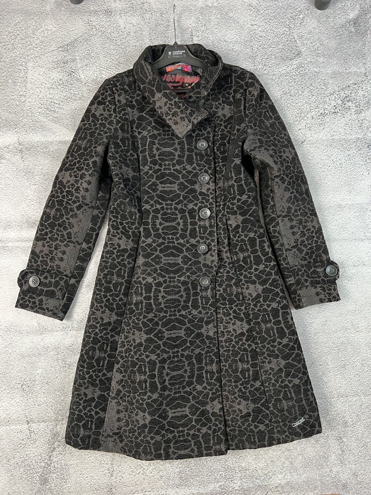Desigual × Vintage Desigual black luxury coat Size XS / US 0-2 / IT 36-38 - 3 Thumbnail