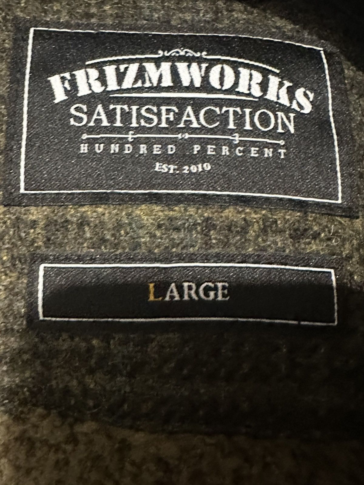 FrizmWORKS Frizmworks Fluffy Wool Herrington Jacket Size US L / EU 52-54 / 3 - 6 Thumbnail