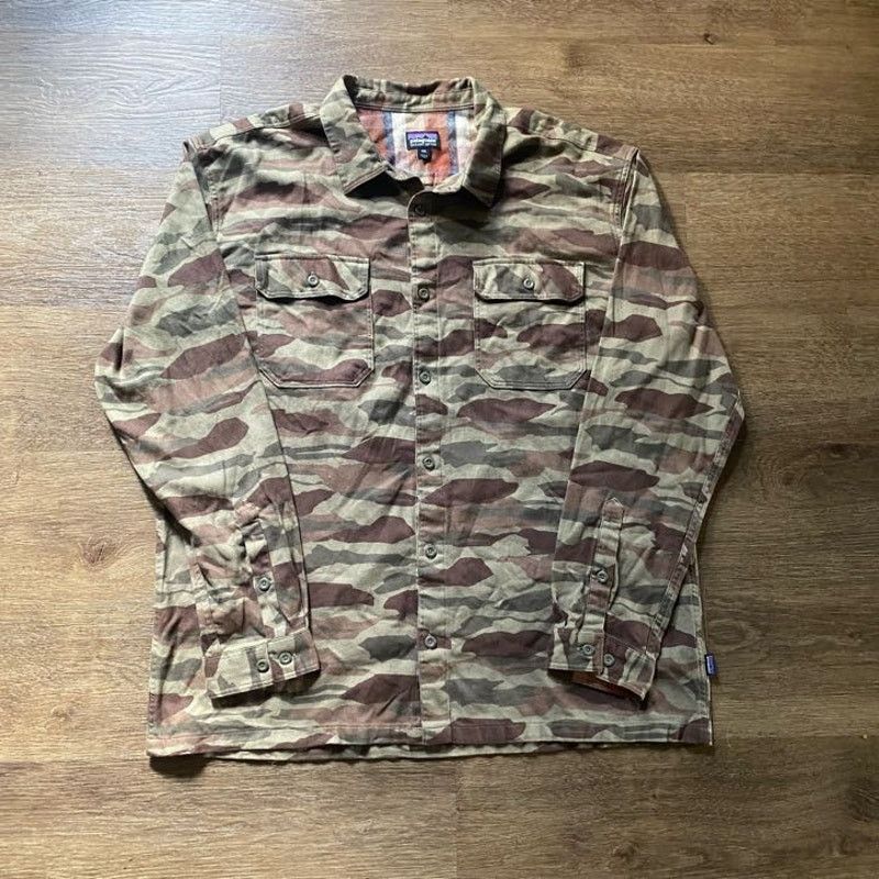Pendleton NWT Camo Pendleton Organic Cotton Button Up Shirt Size US XL / EU 56 / 4 - 1 Thumbnail