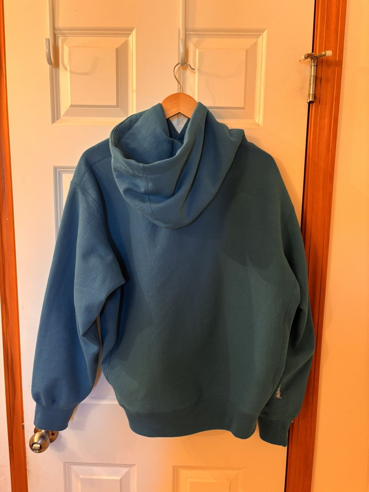 Supreme Supreme Box Logo Hoodie Cyan (FW25) | Grailed
