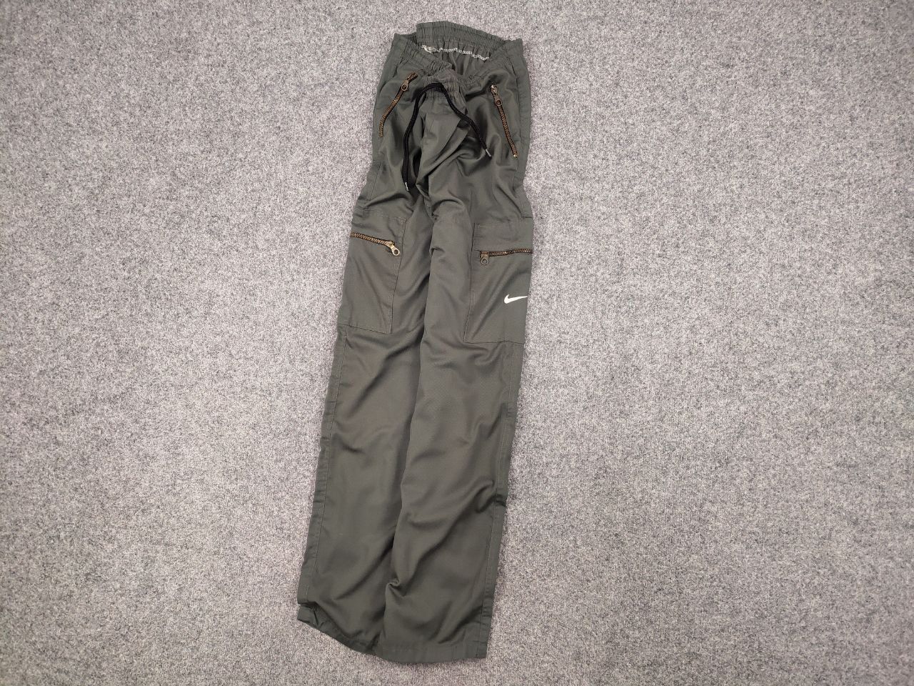 Nike Vintage Y2K Nike Military Baggy Olive Cargo Canvas Pants Size US 34 / EU 50 - 3 Thumbnail