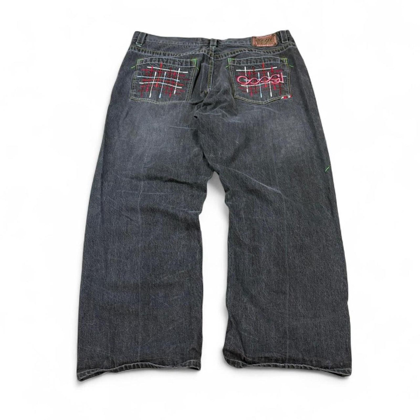 Coogi Coogi y2k grail baggy hip hop black jeans 44x35 Size US 44 / EU 60 - 1 Thumbnail