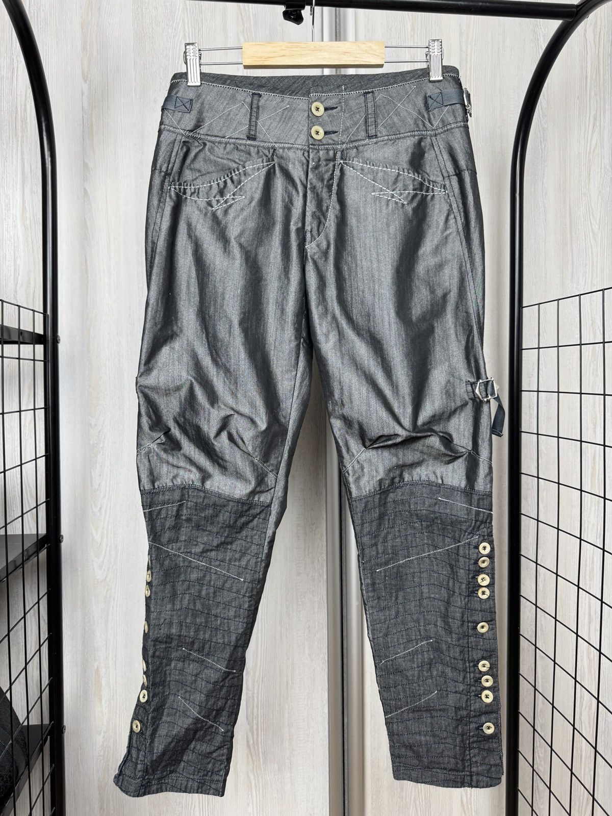 Marithe + Francois Girbaud Le Jean de Marithe Francois Girbaud avant garde opium pants Size 28" / US 6 / IT 42 - 3 Thumbnail