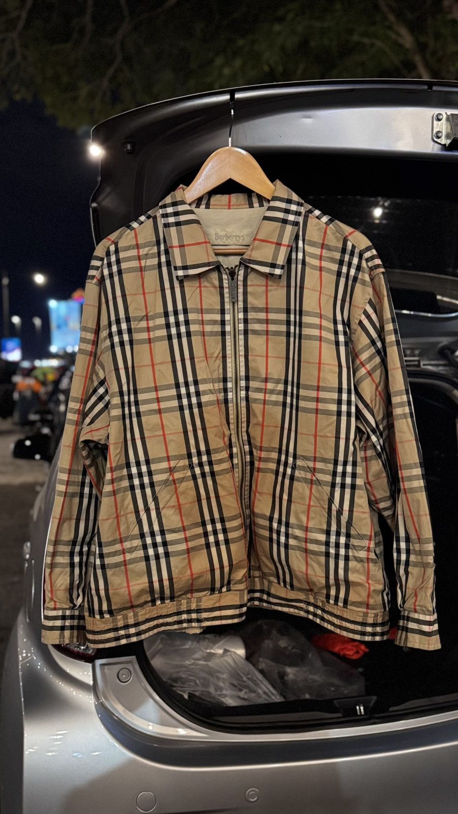 Burberry Vintage Reversible Burberry’s Nova Check Jacket Size US L / EU 52-54 / 3 - 1 Thumbnail