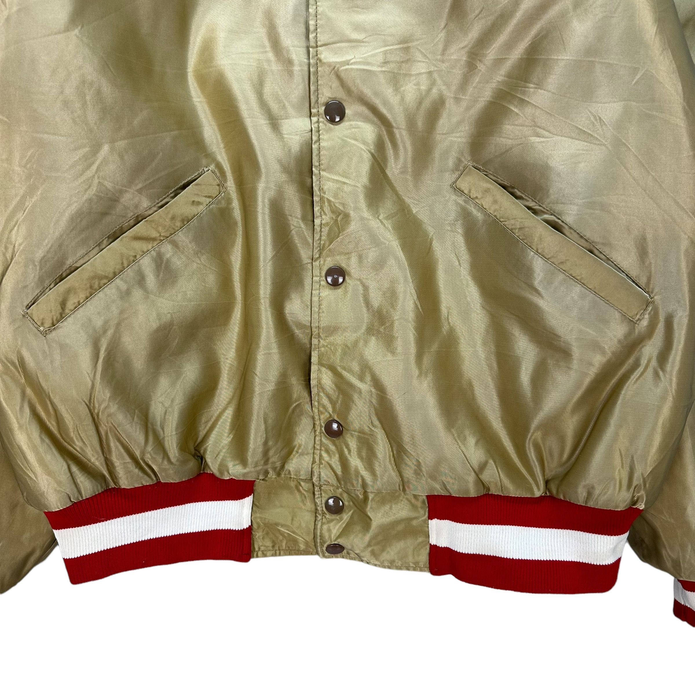 Vintage BUTWIN Made in USA Gold Coach Jacket #A37-0846 Size US L / EU 52-54 / 3 - 3 Thumbnail