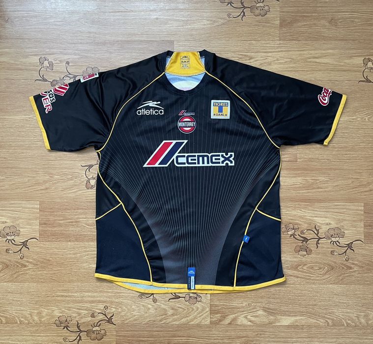 Maillot Tigres UANL Atletica Vintage - Taille G (Big & Tall) - Blanc - Occasion