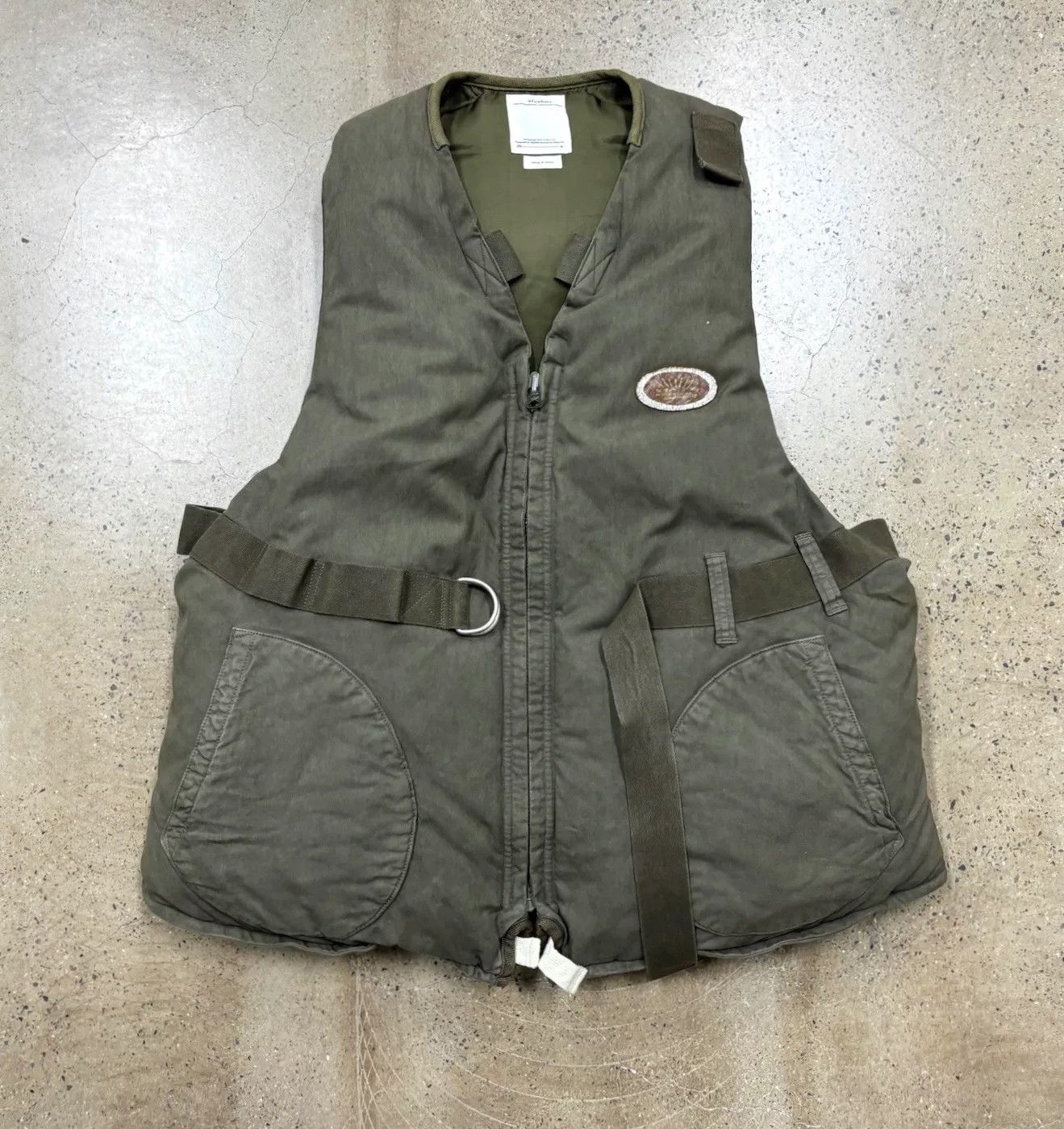 Visvim Visvim Harrier Down Vest Gray Green Size US L / EU 52-54 / 3 - 1 Thumbnail