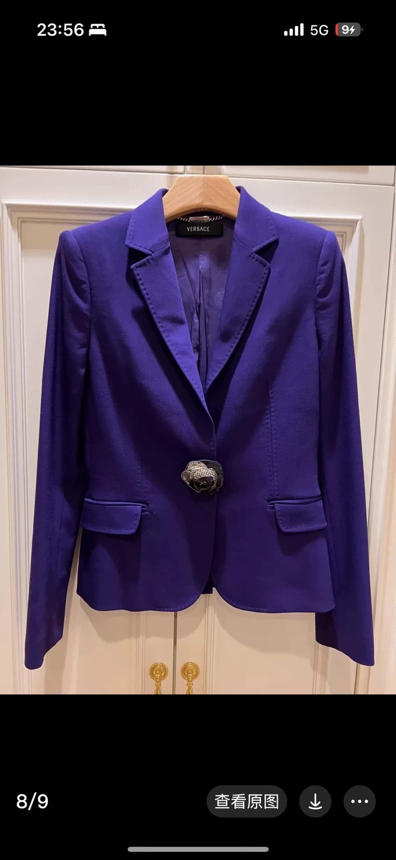 Versace Versace Purple Formal Blazer Jacket - dmc Size US M / EU 48-50 / 2 - 1 Thumbnail