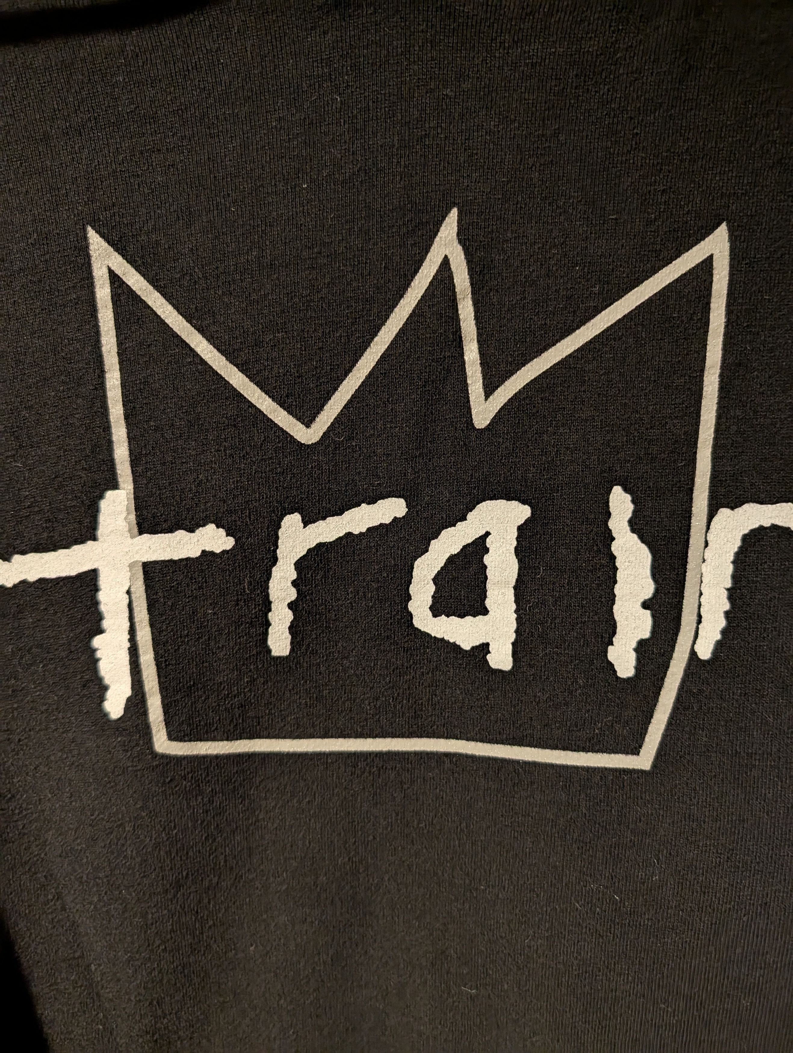 Band Tees Train Rock Band Tour Music Crown Black X-Large Hoodie Size US XL / EU 56 / 4 - 2 Thumbnail