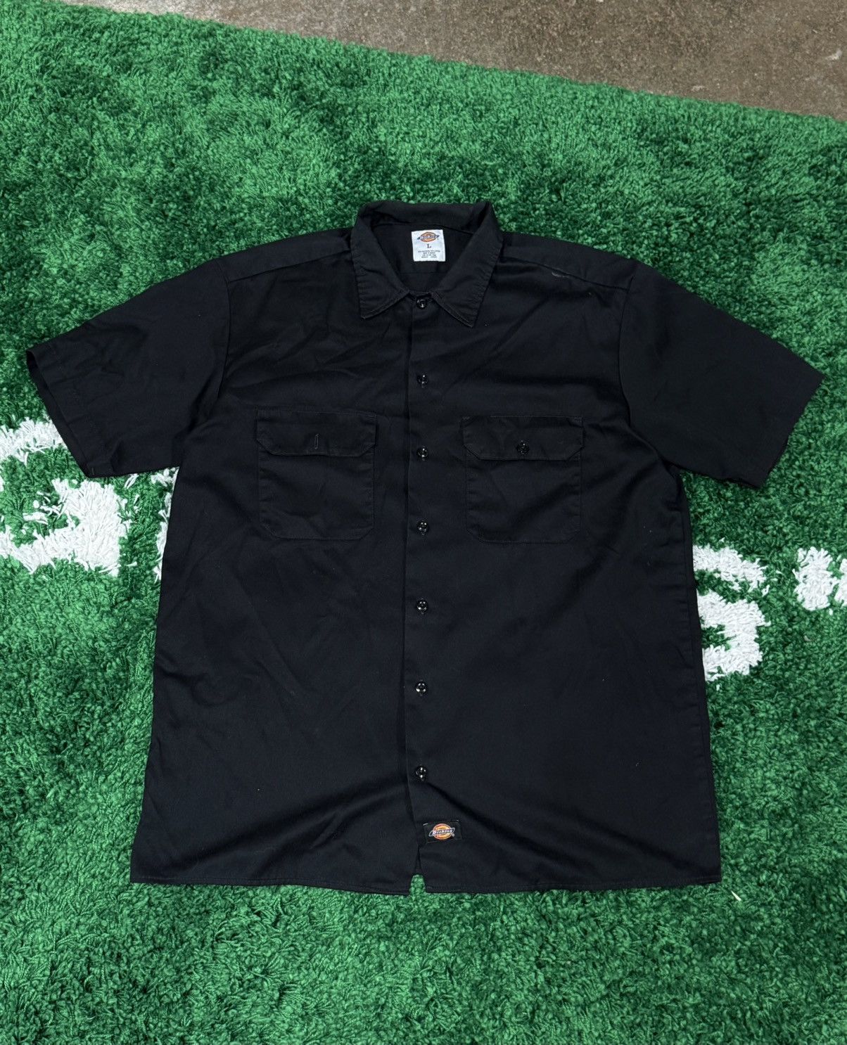 Dickies Dickies Black Work Shirt 874 Pocket Cargo Short Sleeve Size US L / EU 52-54 / 3 - 1 Thumbnail
