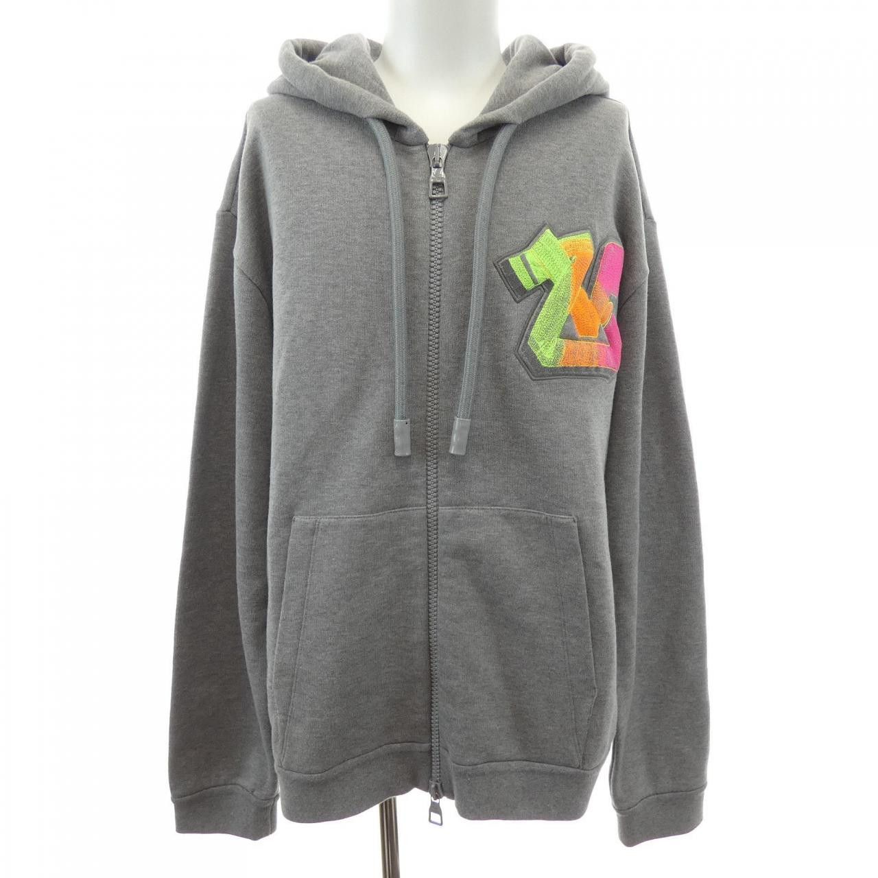 Louis Vuitton Louis Vuitton Louis Vuitton 3D LV Graffiti Embroidered Hoodie Textile Sweatshirts & Hoodies HNY24WUYR DUTY FREE for USA Size ONE SIZE - 1 Thumbnail