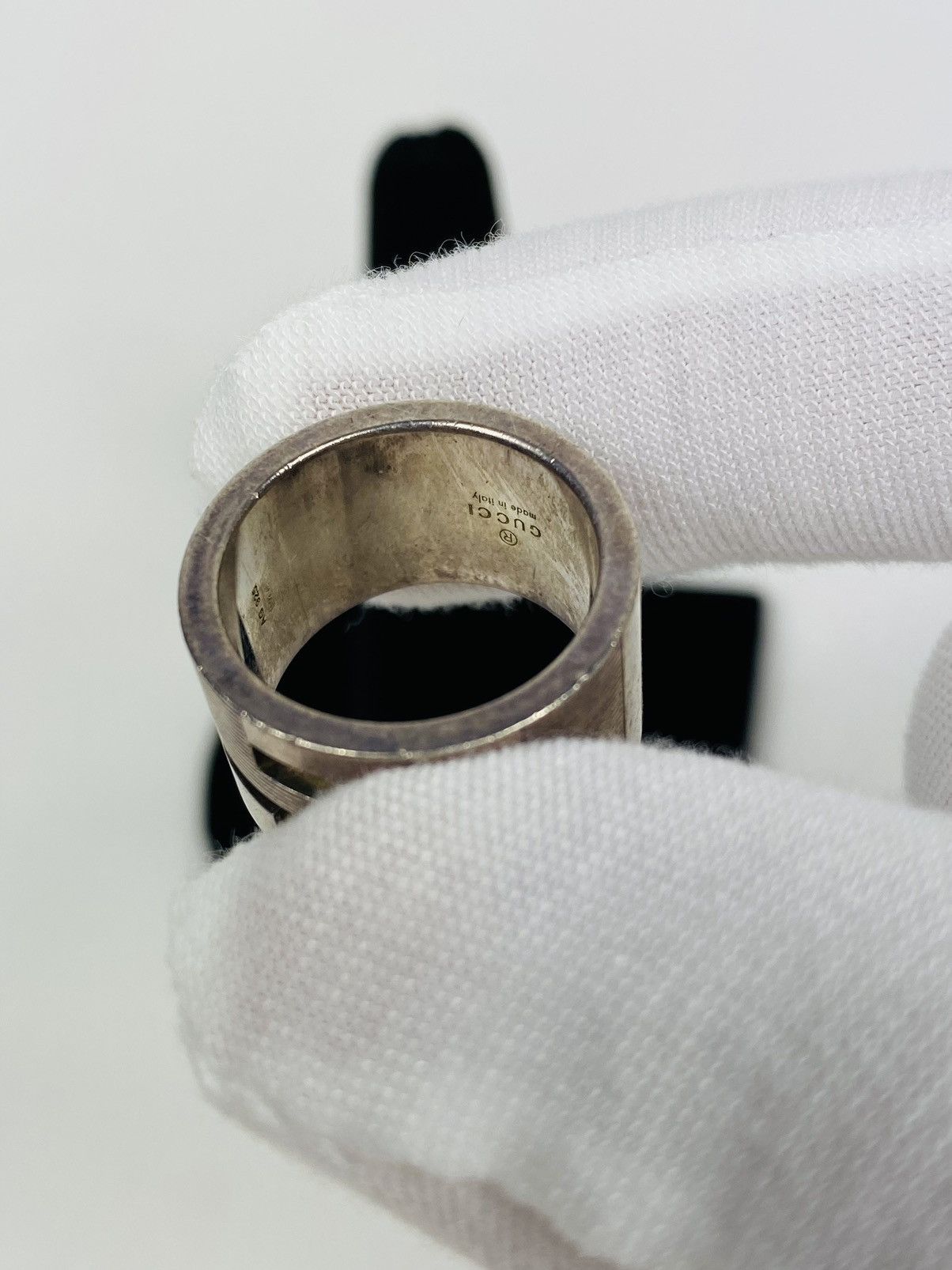 Gucci Gucci .925 Silver G Ring size IT 13 Size ONE SIZE - 8 Thumbnail