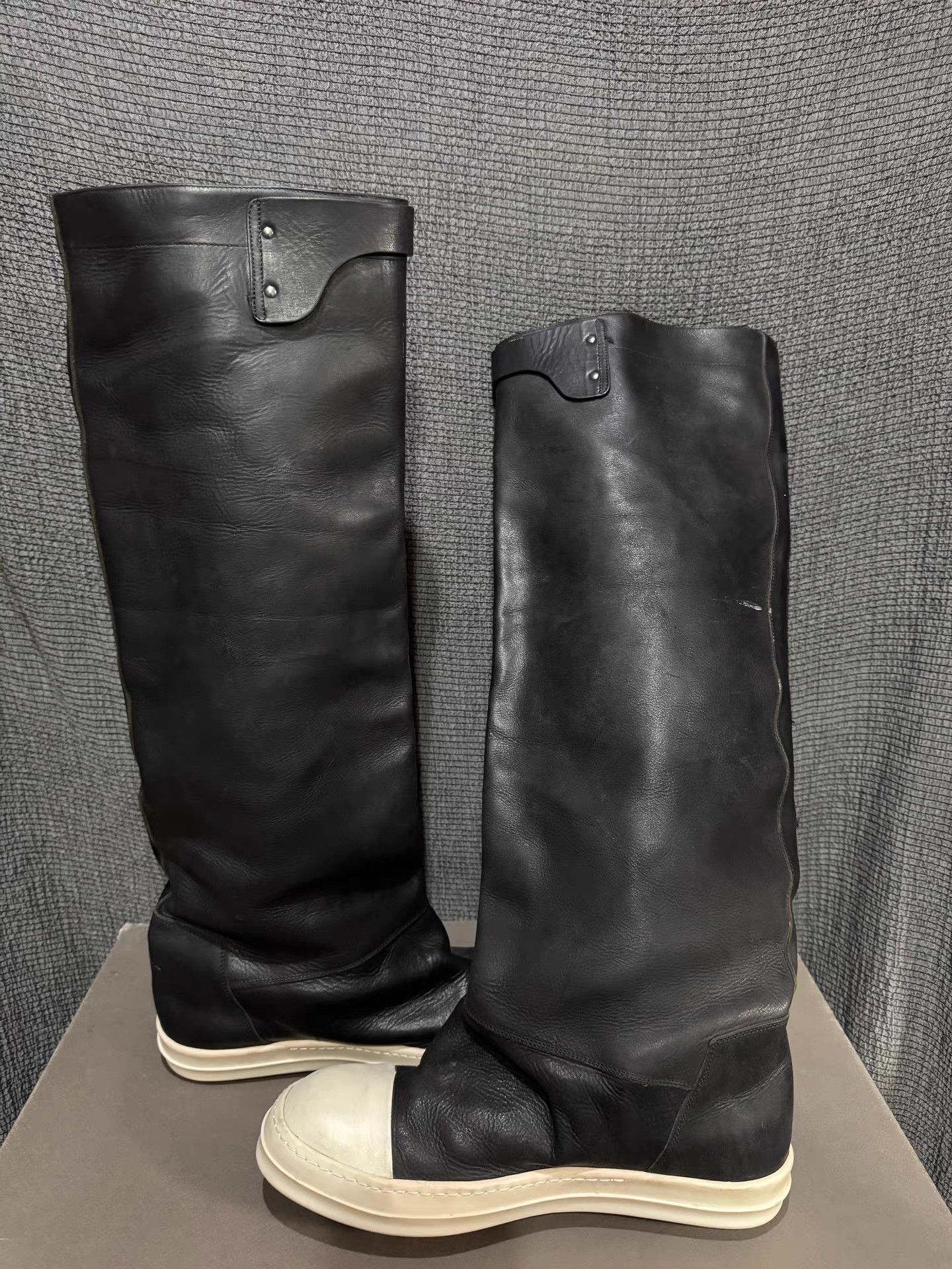 Rick Owens Rick Owens 14FW ultra-thick cowhide Elephant boots Size US 10 / EU 43 - 7 Thumbnail